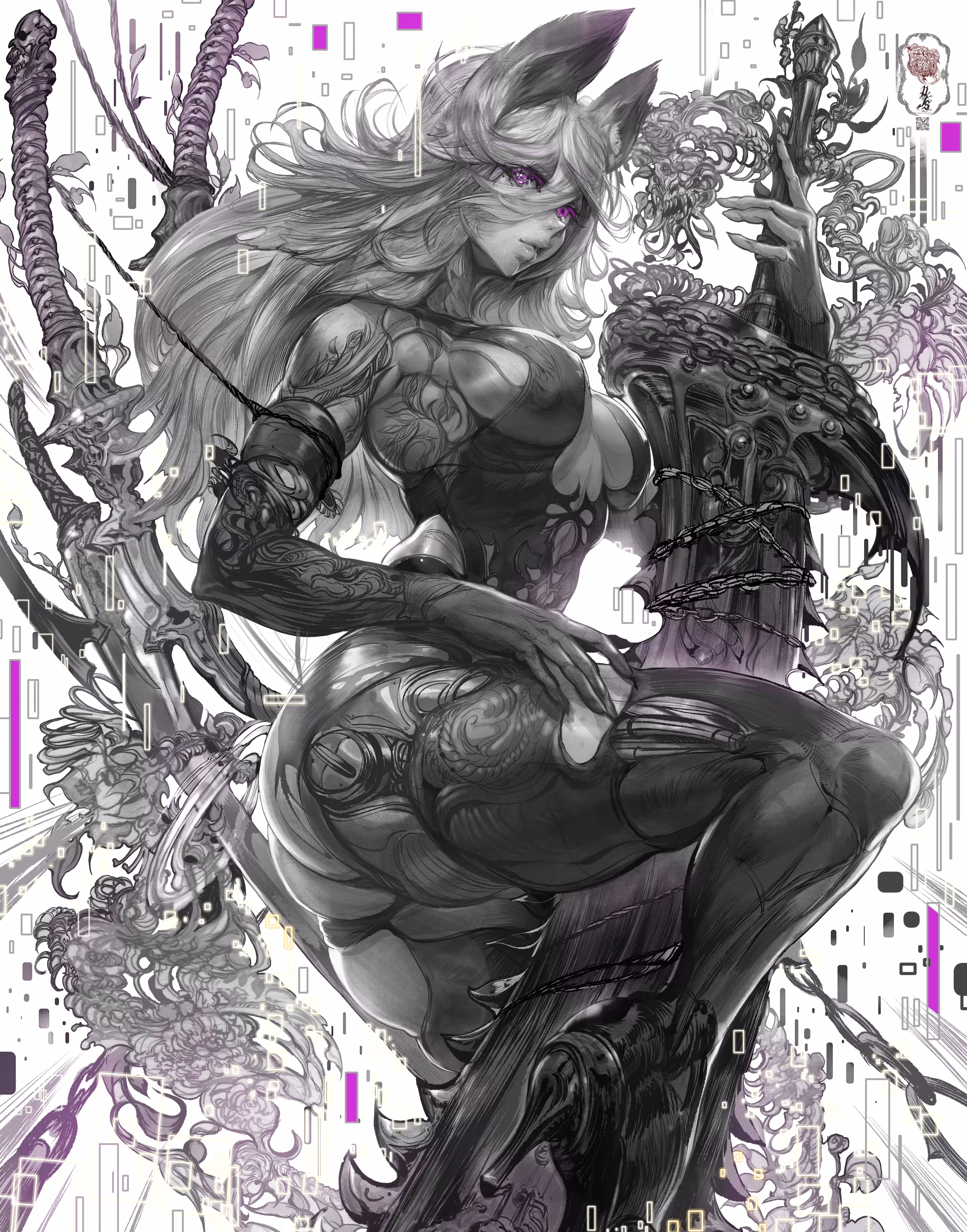 C Ψ β Ω R G + grayfox
