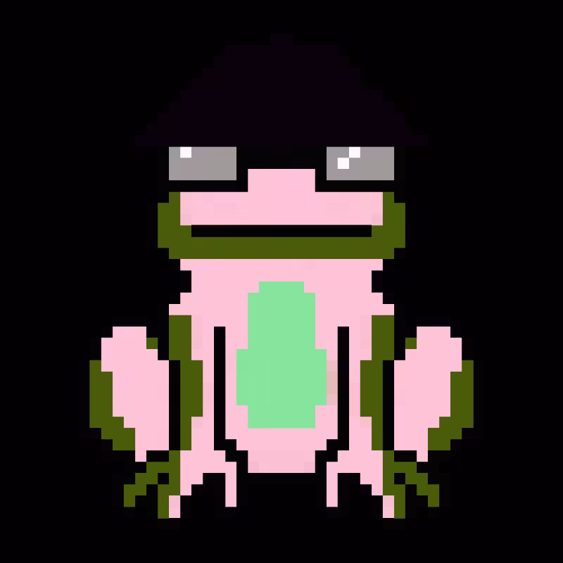  Whimsical Frog Family  #2