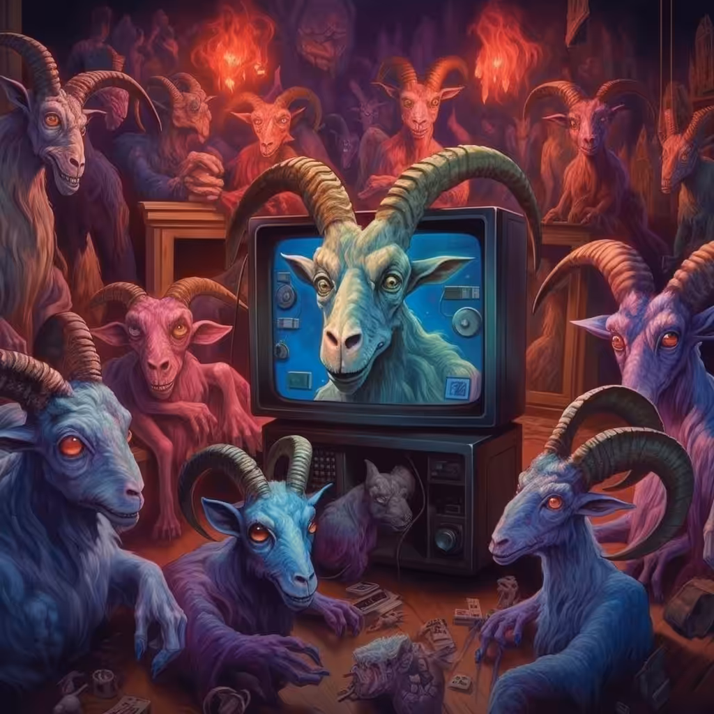 In the Goat Den