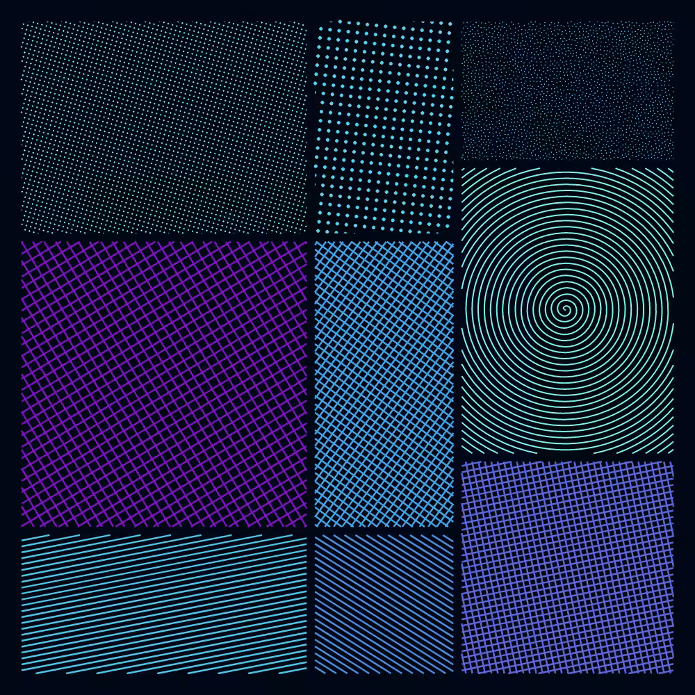 Pattern Grid  #45