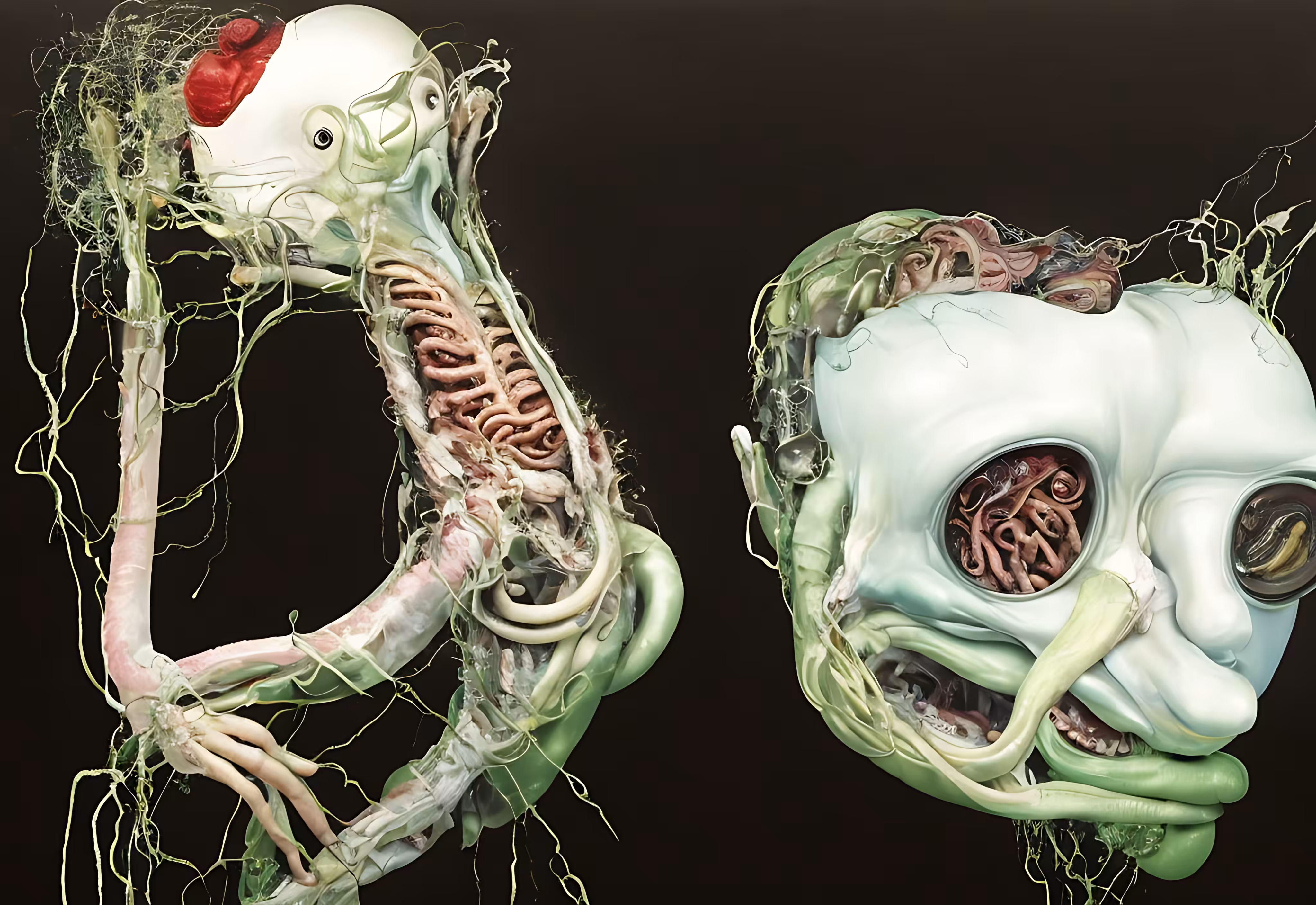 "Skulls of friends"-58