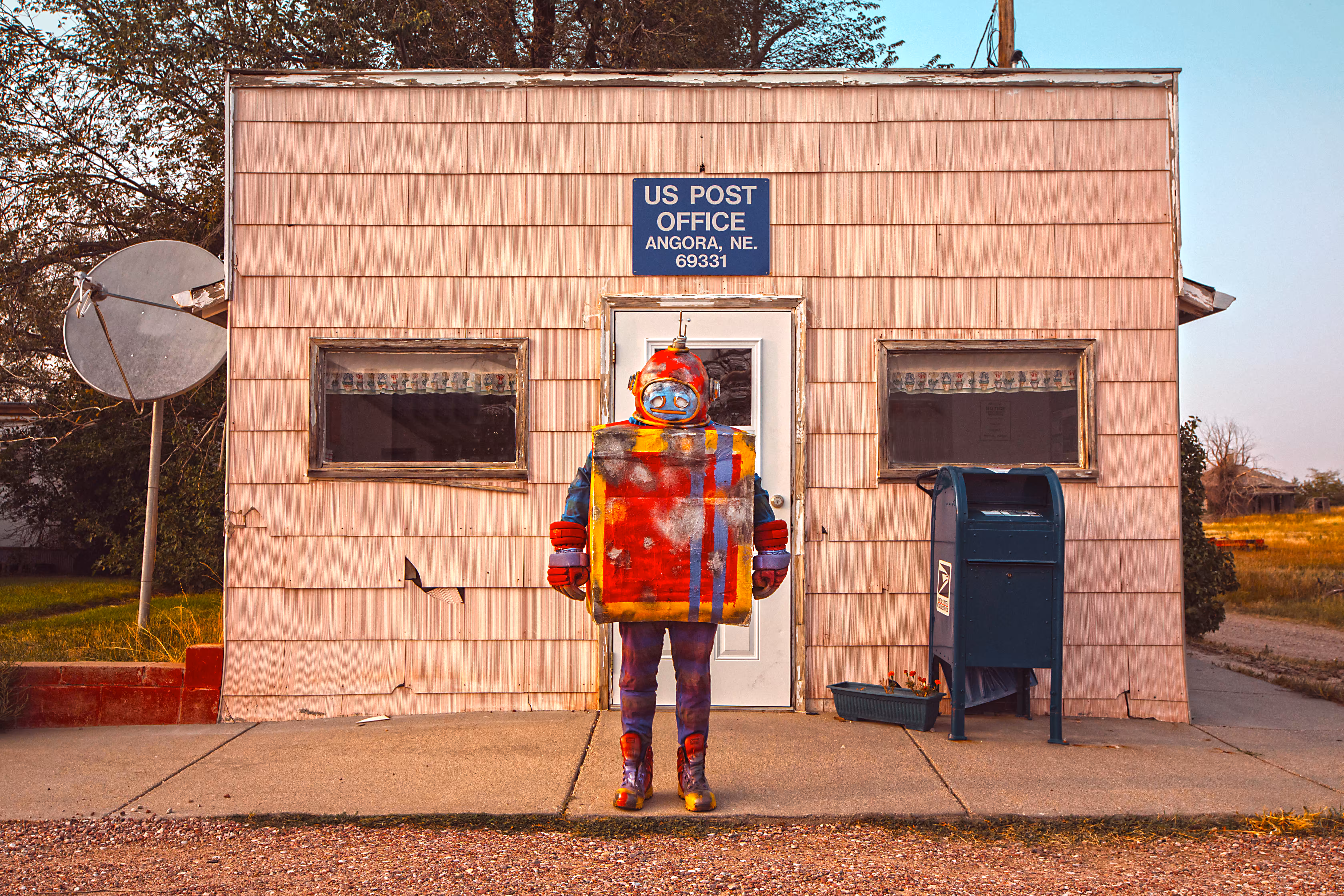 Rodeo posts: Angora, Nebraska