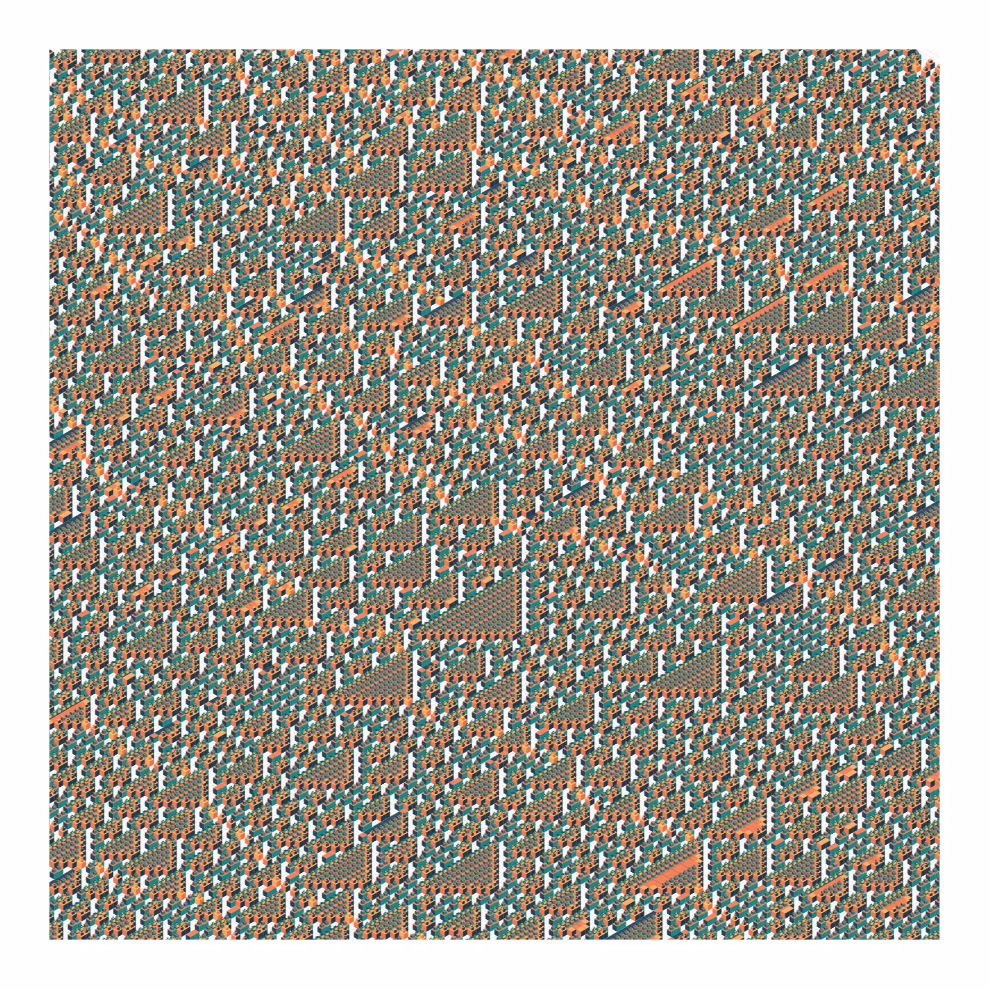 #0012 - Cellular Isometri-city #30