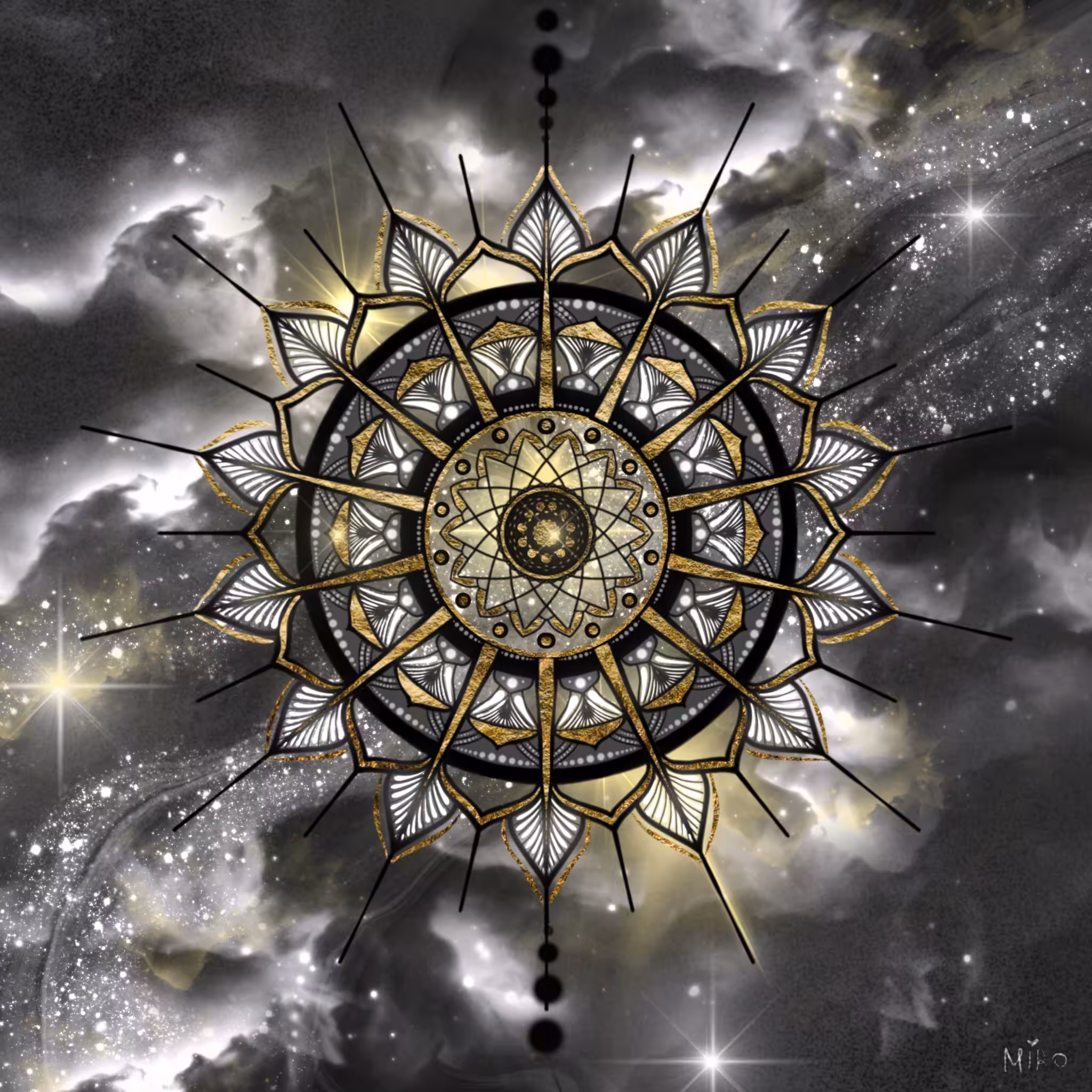 Sun mandala