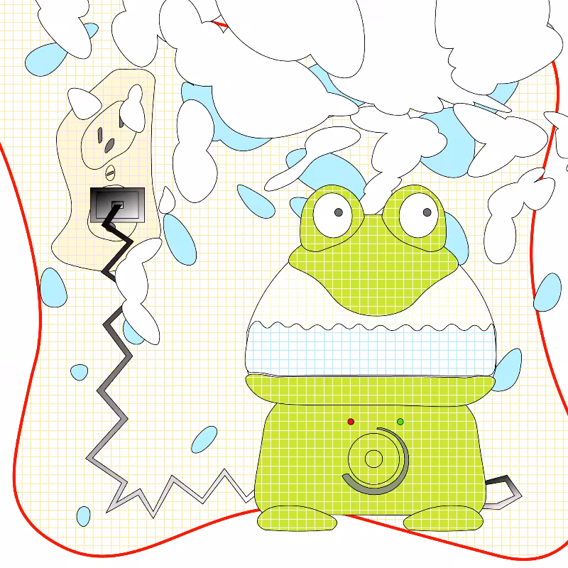Frog Humidifier #82