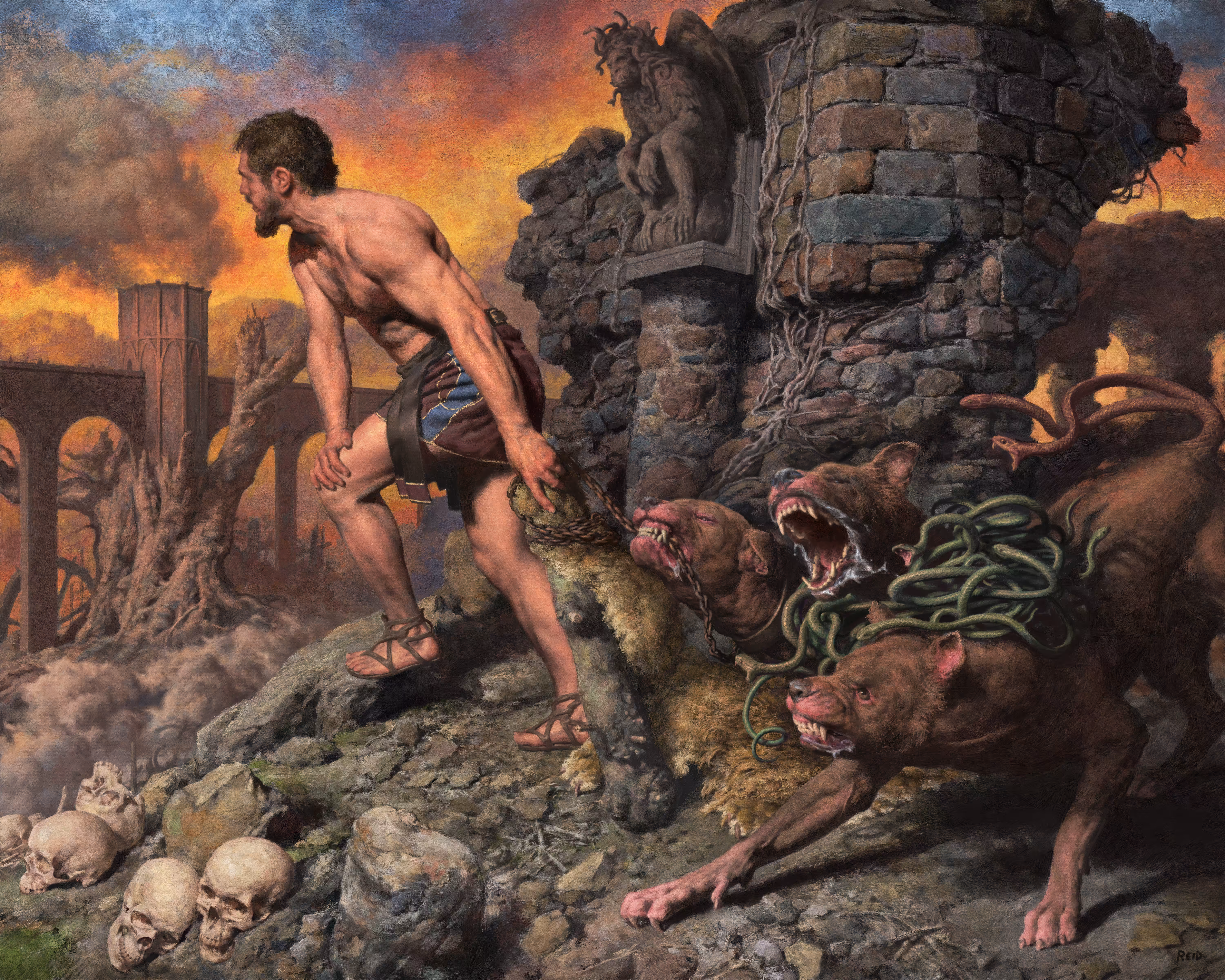 Hercules and Cerberus