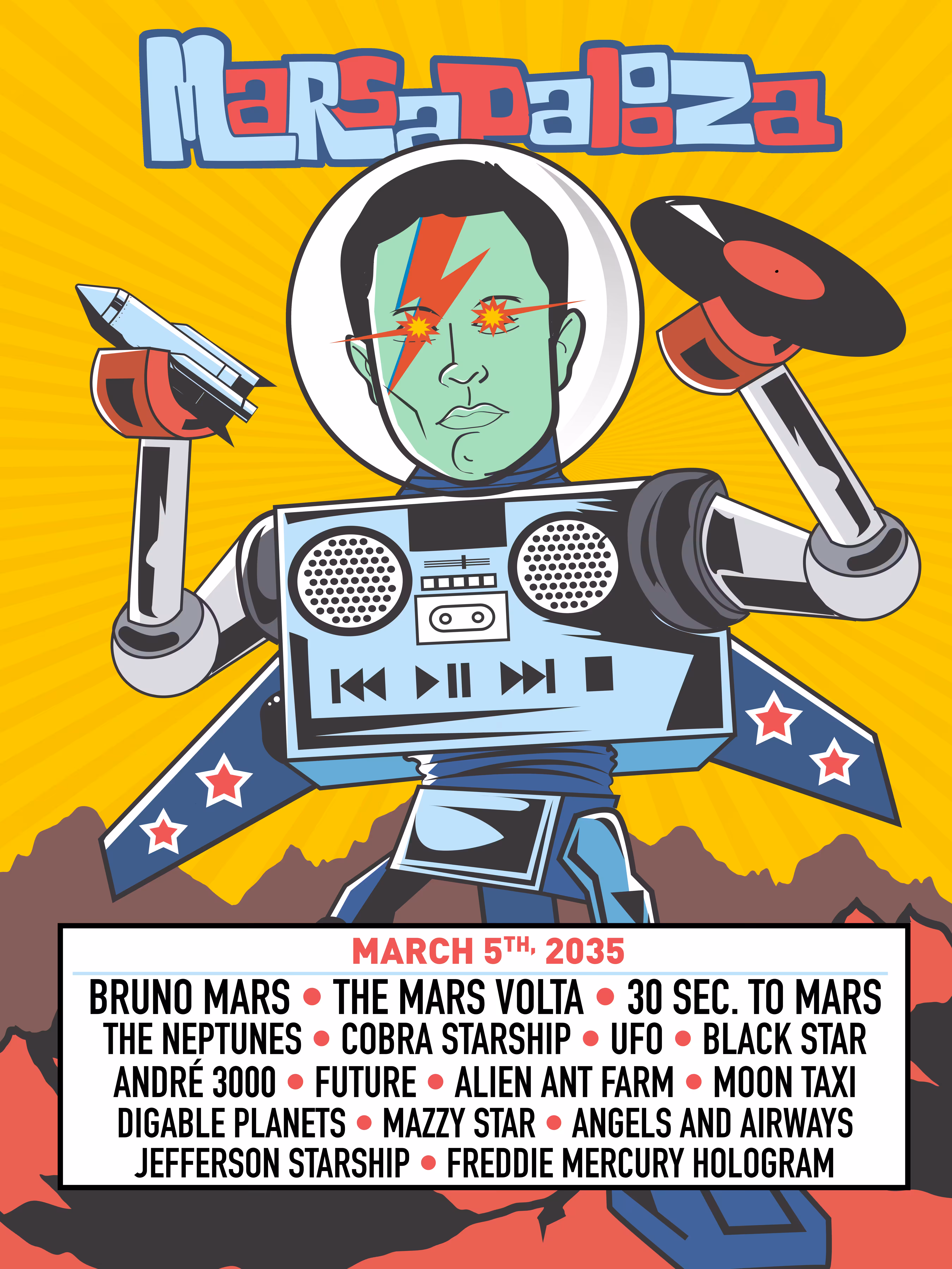 MARSAPALOOZA 2035 FESTIVAL POSTER (V1)