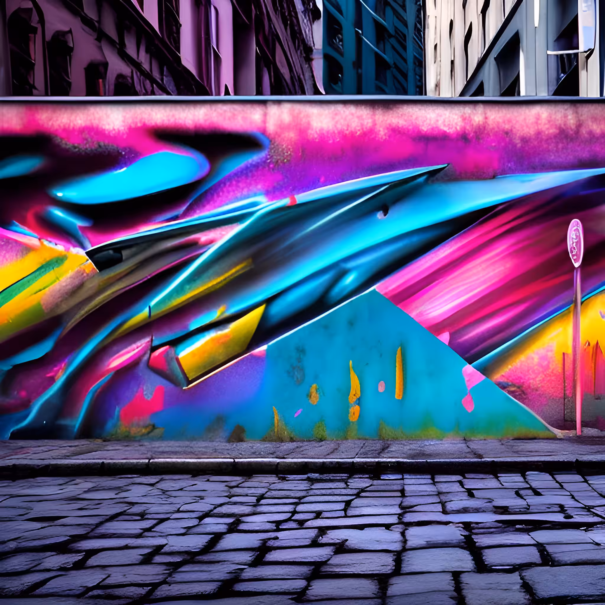 Slasher Graffiti 