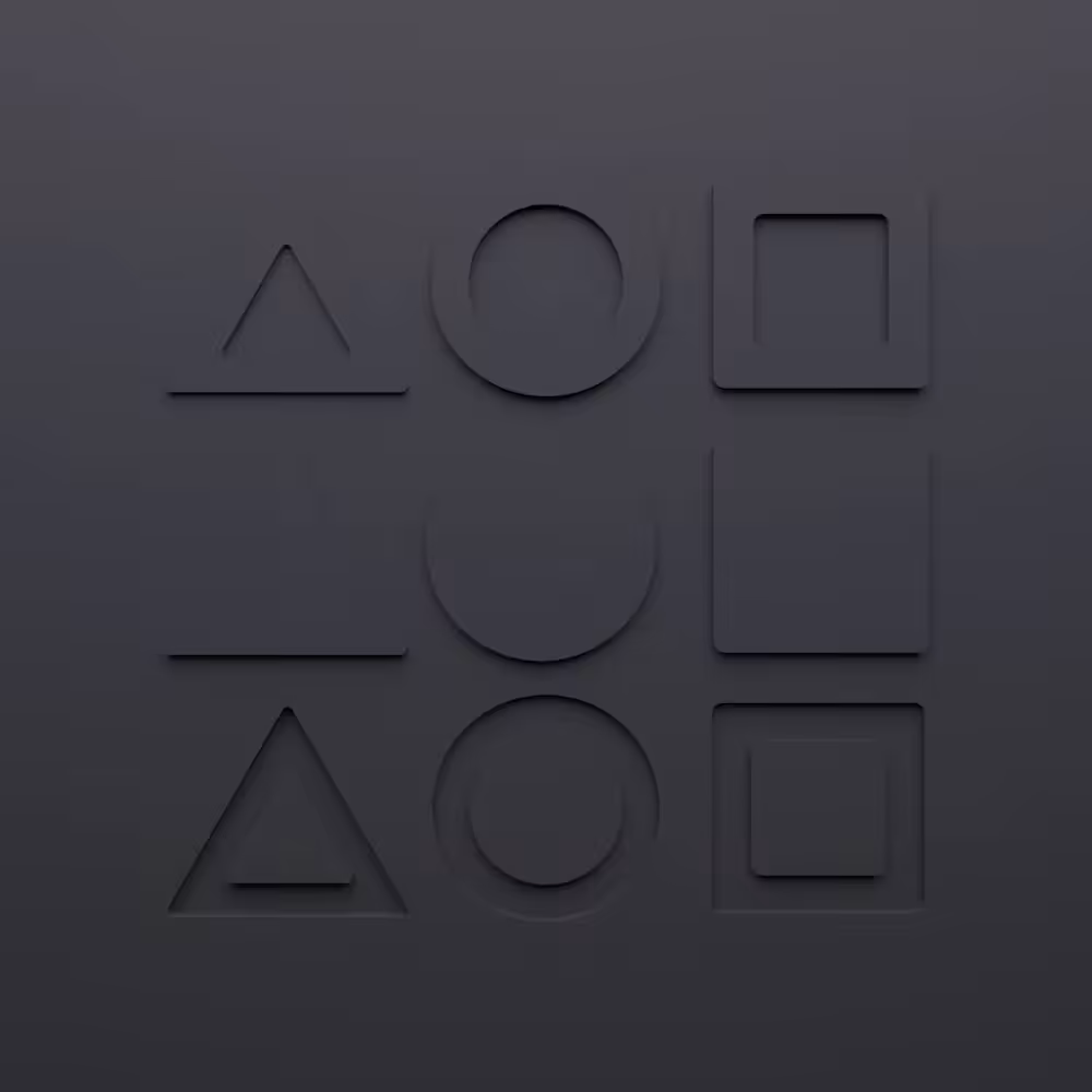 #03 Neumorphism of FND - Dark version