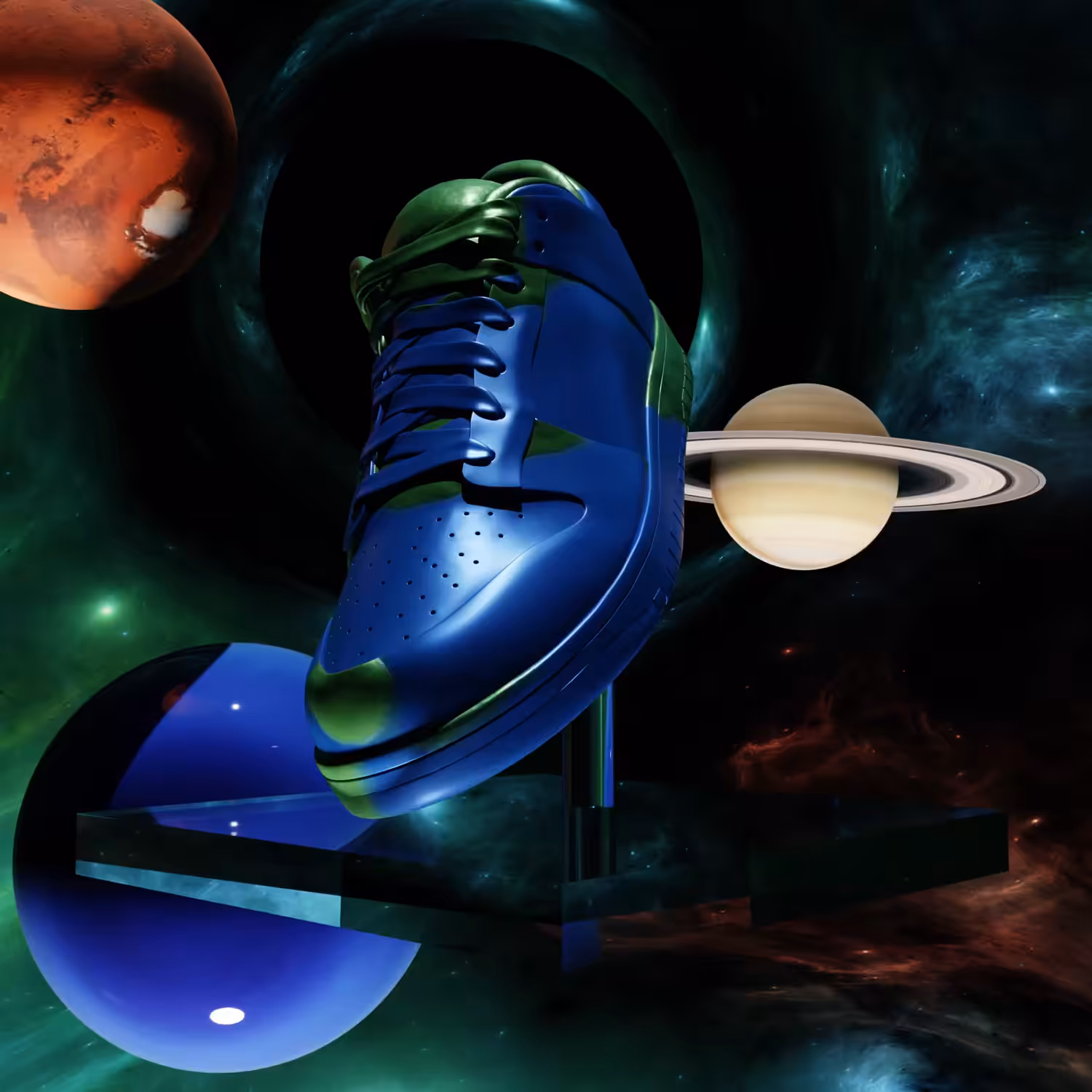 Sneakers in the Metaverse: Altered Space 