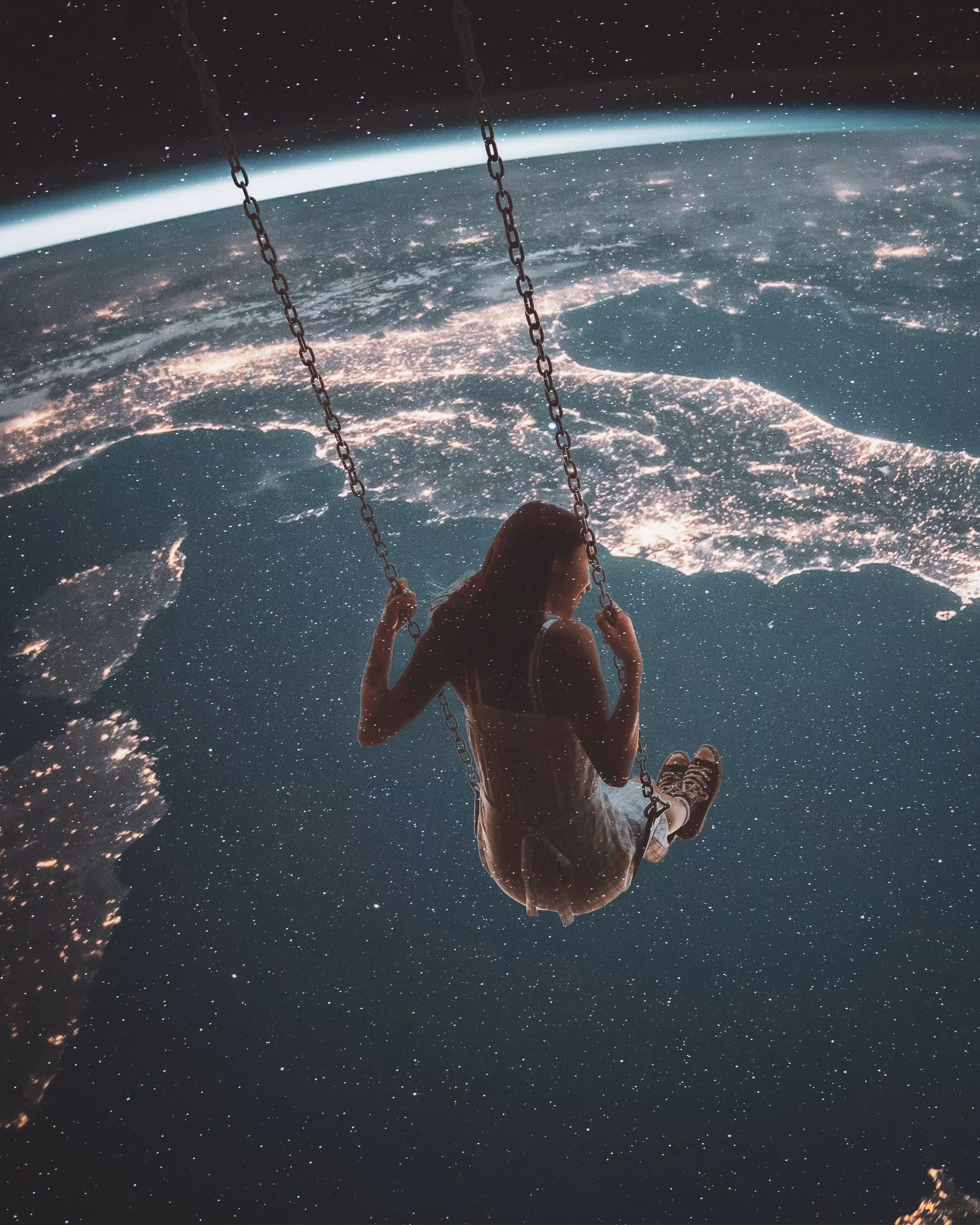 Spatial solitude #3 - Freedom
