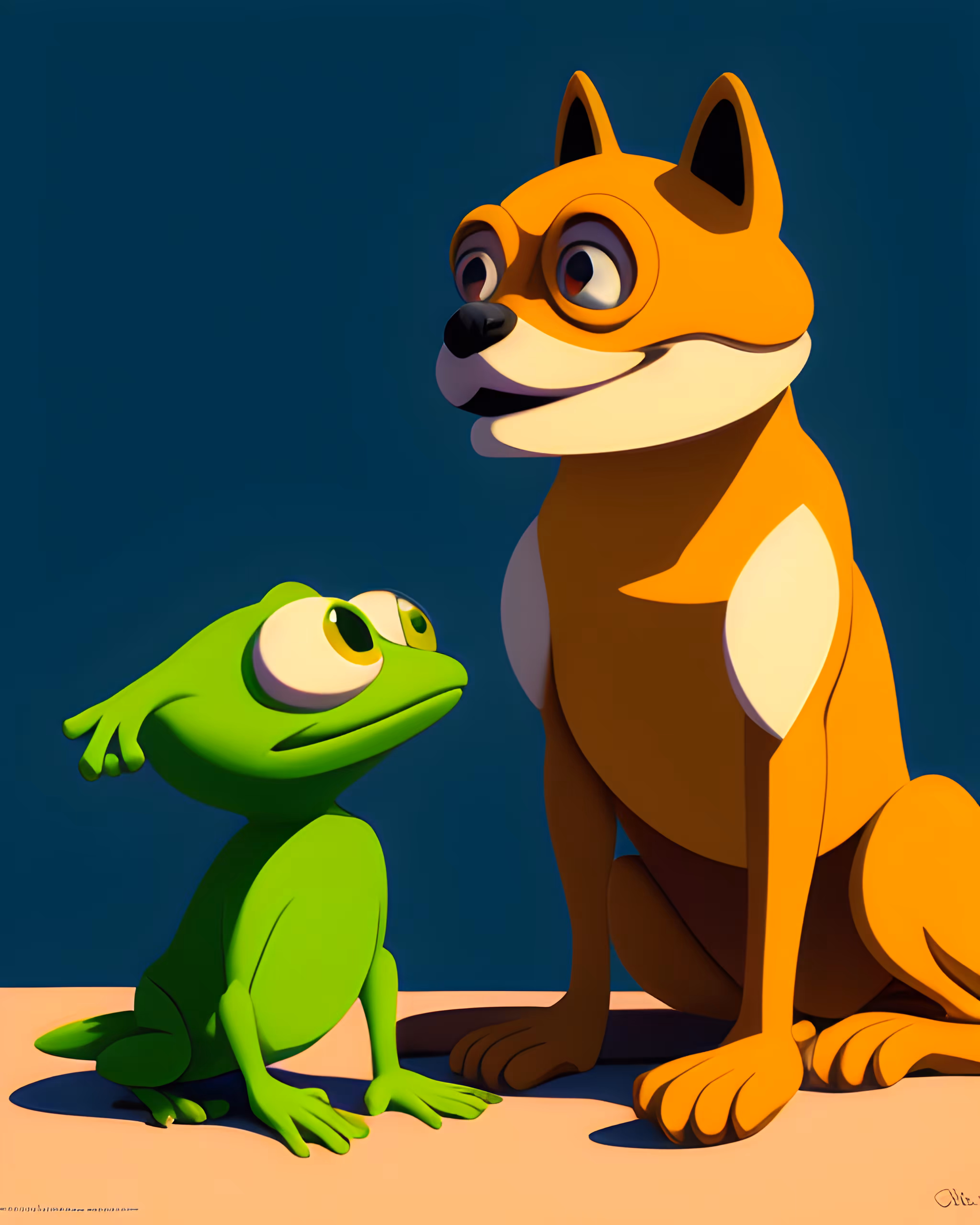 When PEPE met Doge 