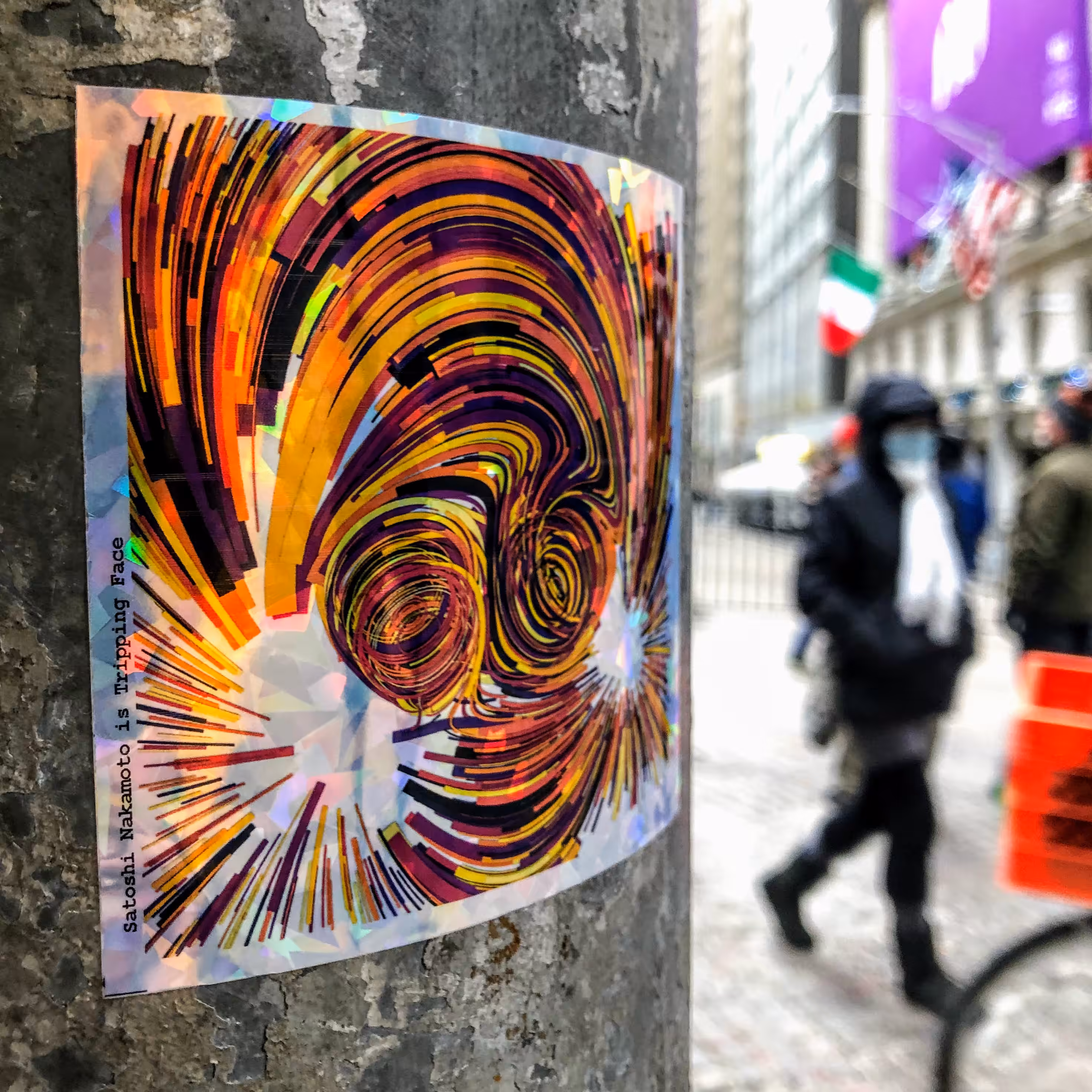 Satoshi on Wall