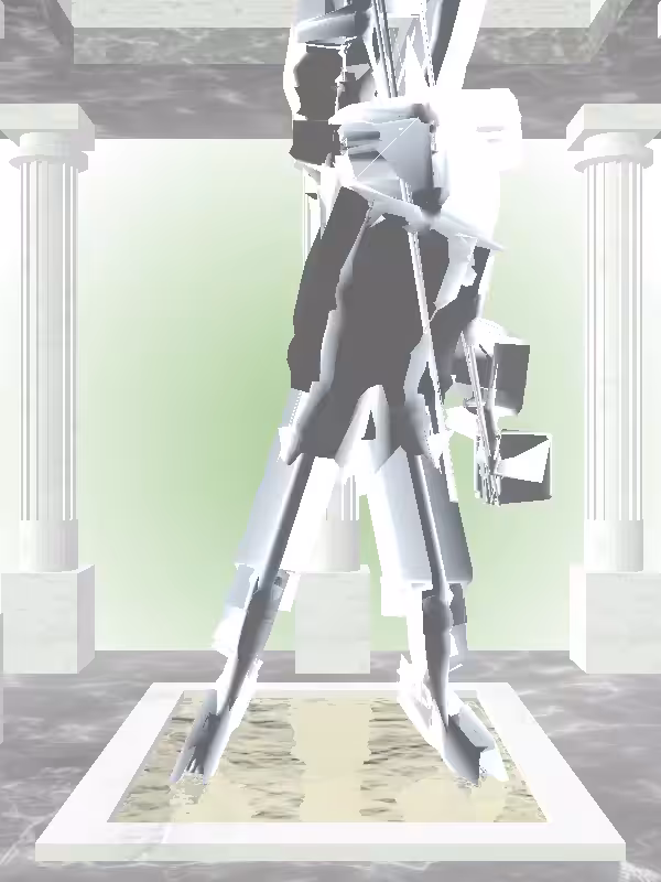 HeavenComputer: The Jazzy Luminescent Chrome Man #298