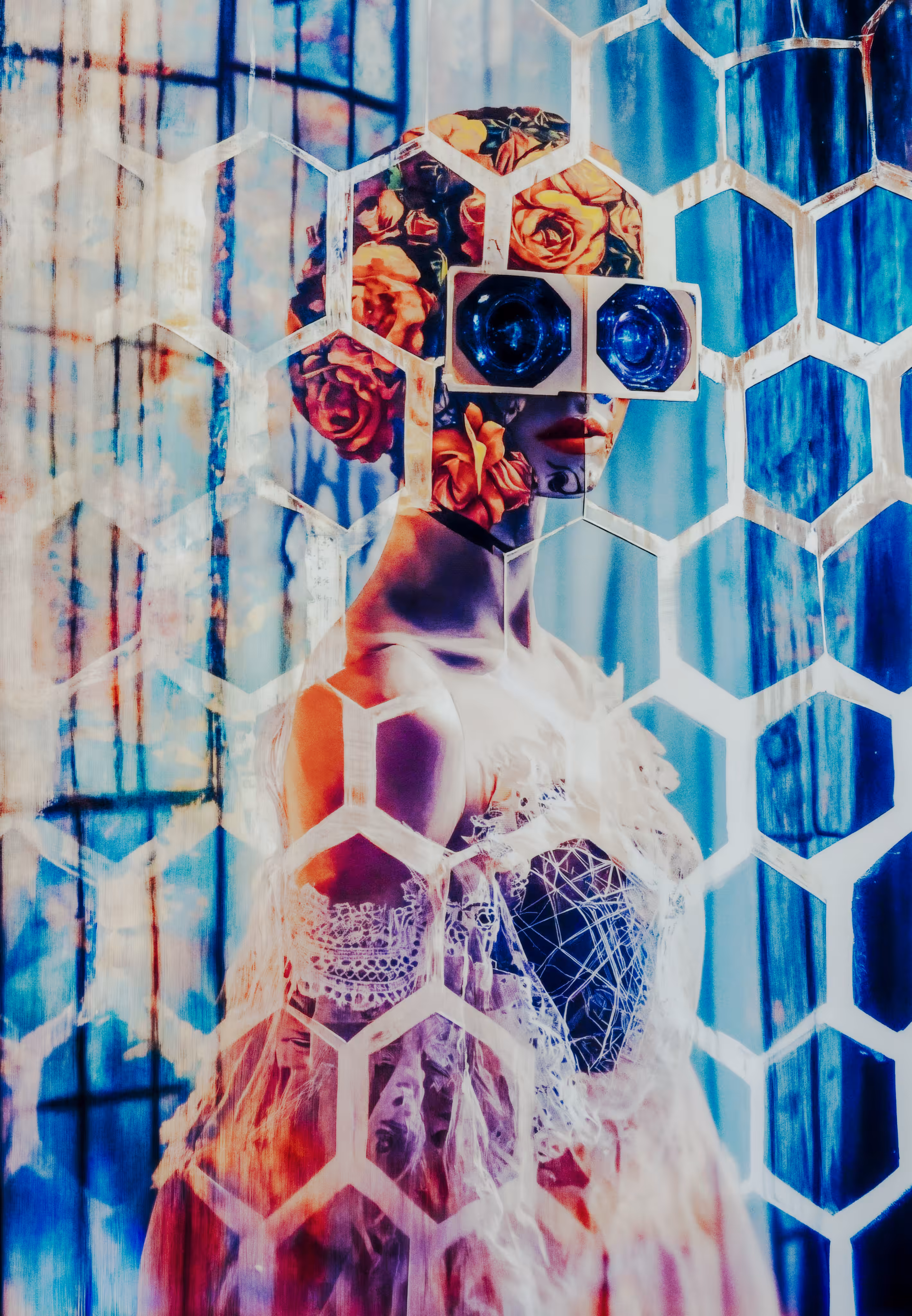 1 is 1: A Woman Entangled in Hexagonal Visions #1