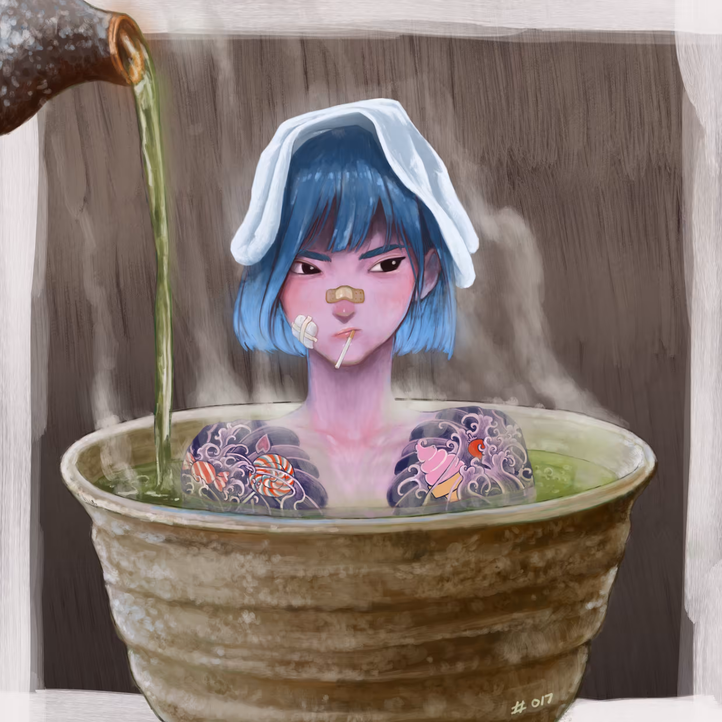 boo #0017 Green Tea