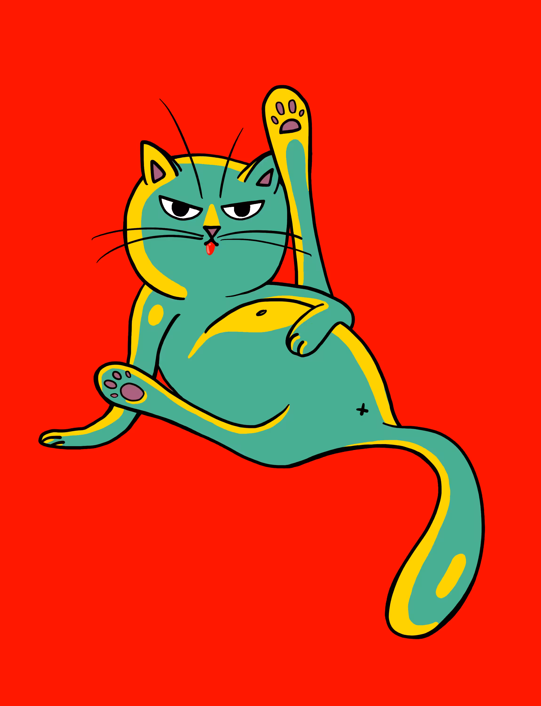 Lazy Cat 0007