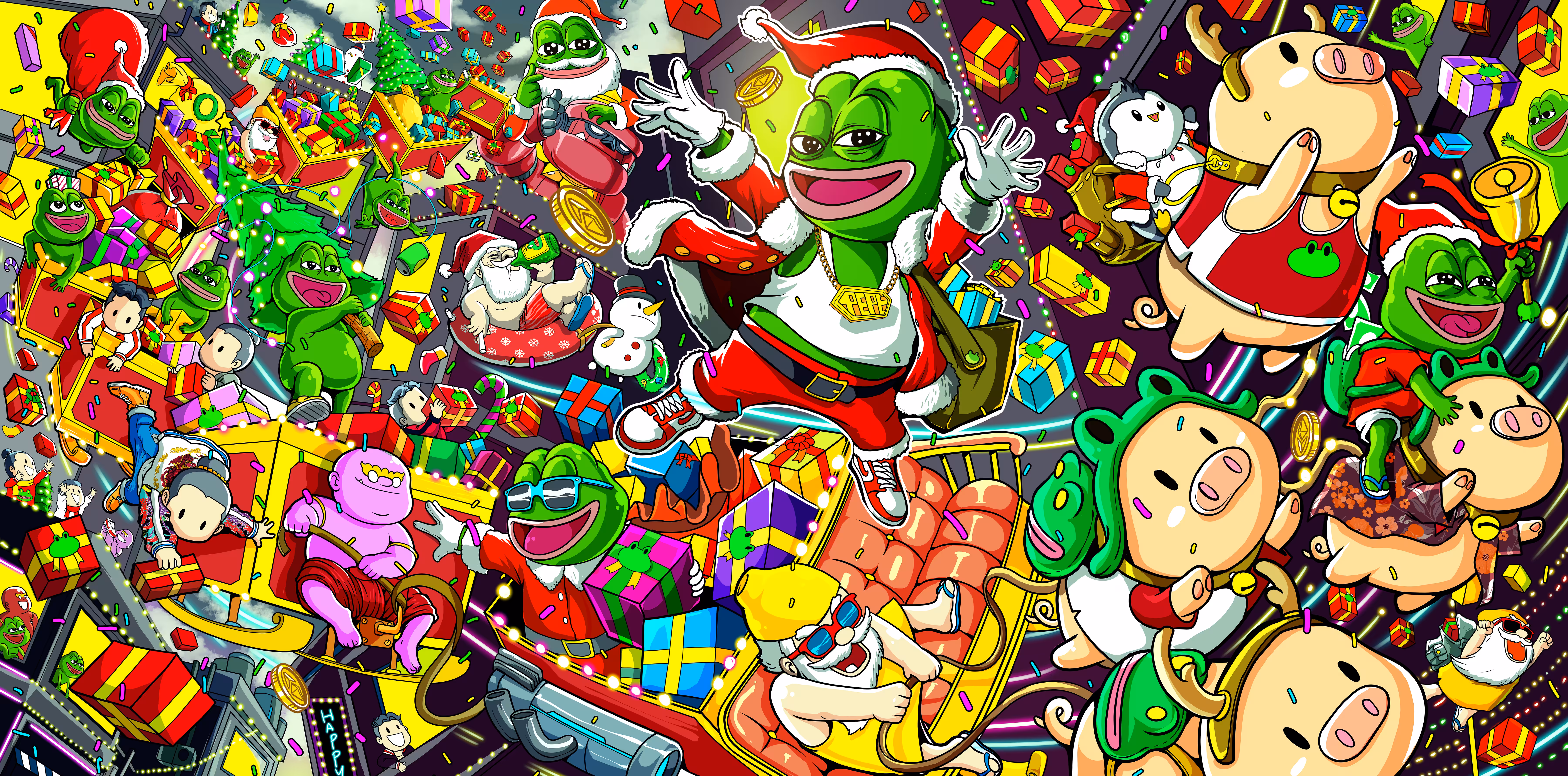 PEPE Merry Christmas 