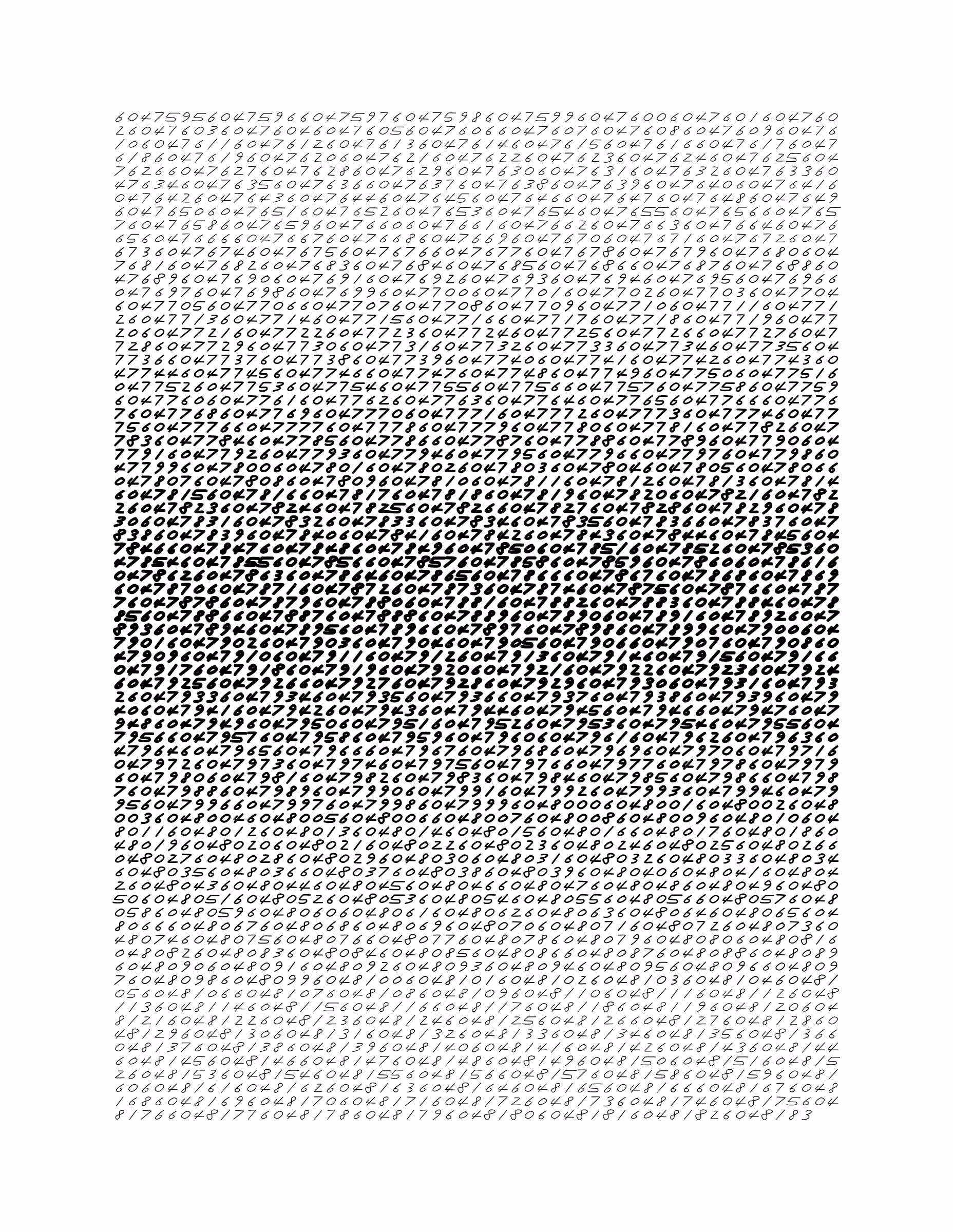Endless (5,607,250 to Infinity) #1469