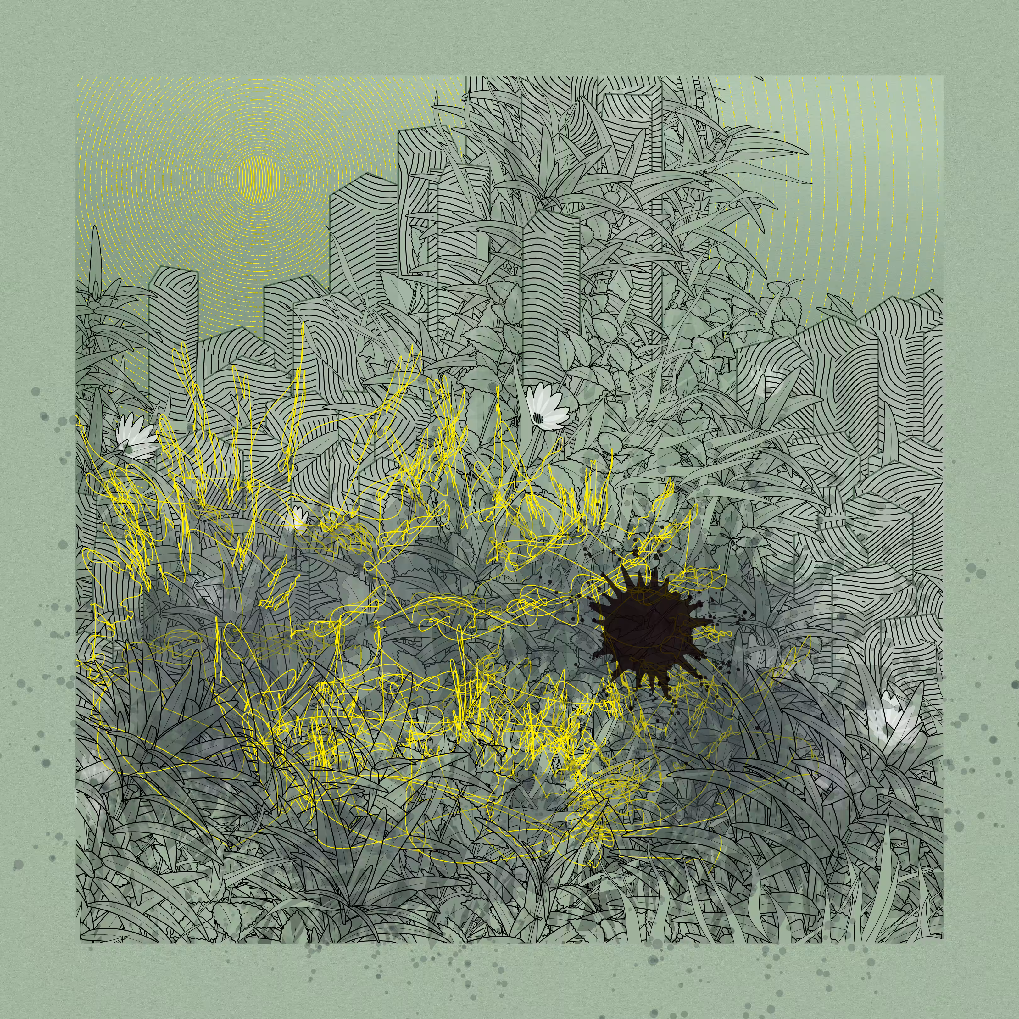 Landscape with Carbon Capture #3228