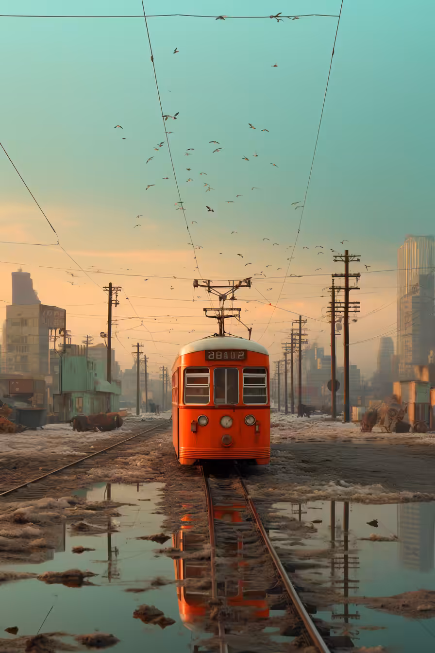 Rodeo post #864: Abandoned tram line, Djibouti City