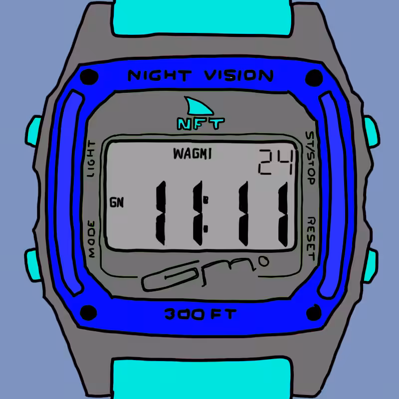 Make a Wish NFT Watch - Colorway #14