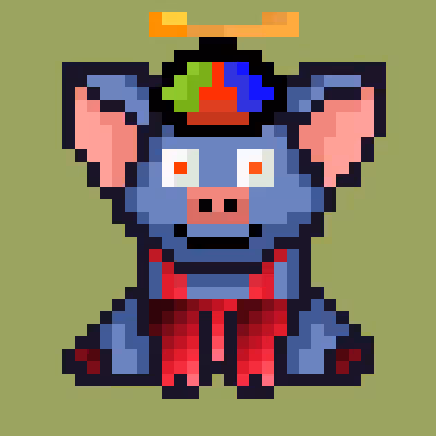 Punk Pig #00168