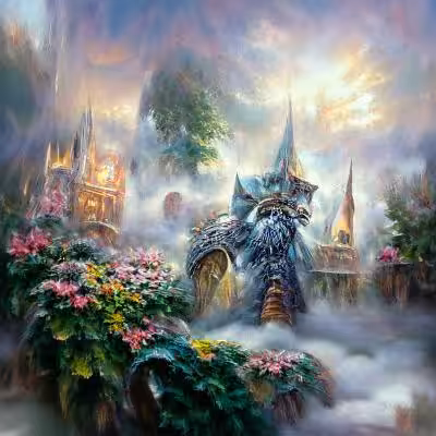 The enchanted castle