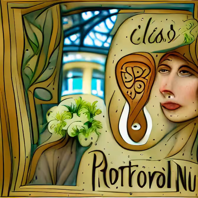 Art Nouveau Portrait 14