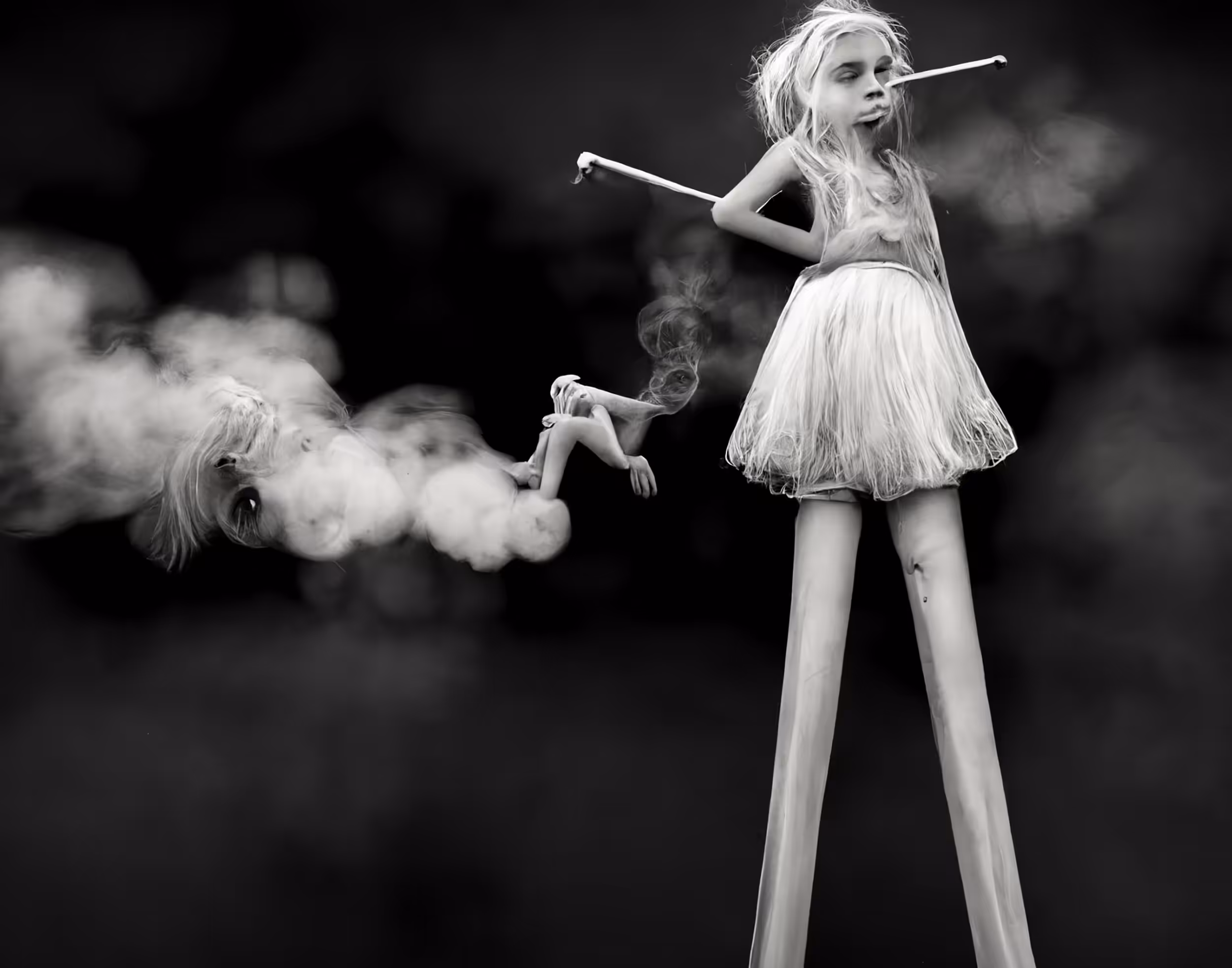01B // Candy Cigarette by Sally Mann, Second Attempt