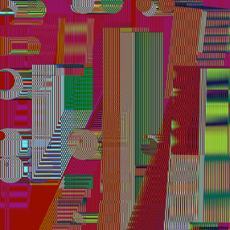 Technicolor Winter (after dead flowers) #43