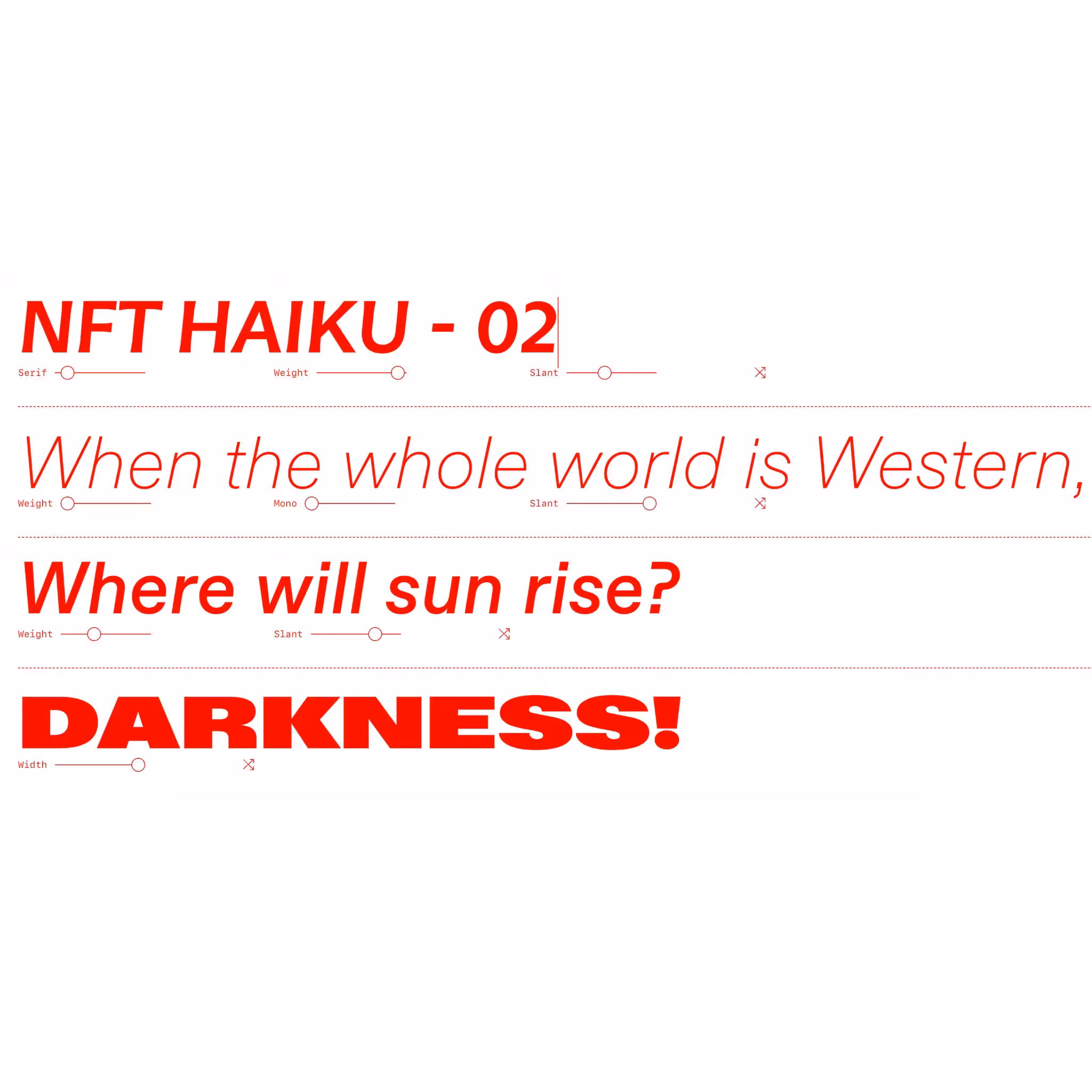 NFT HAIKU - 02