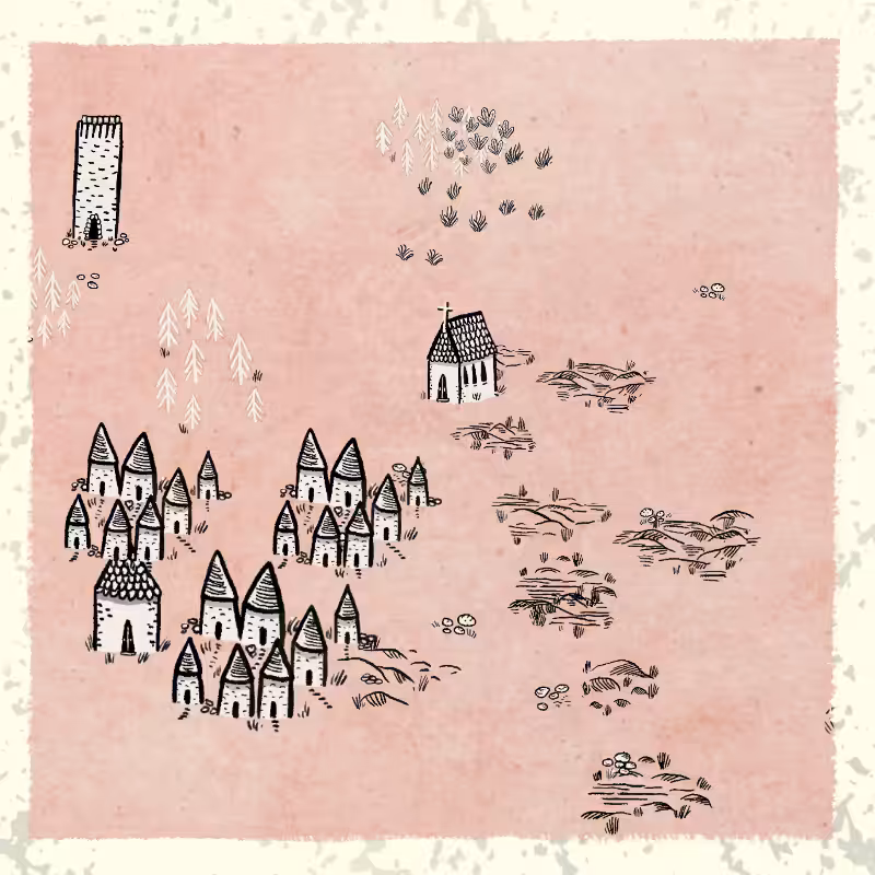 Medieval Village  #102