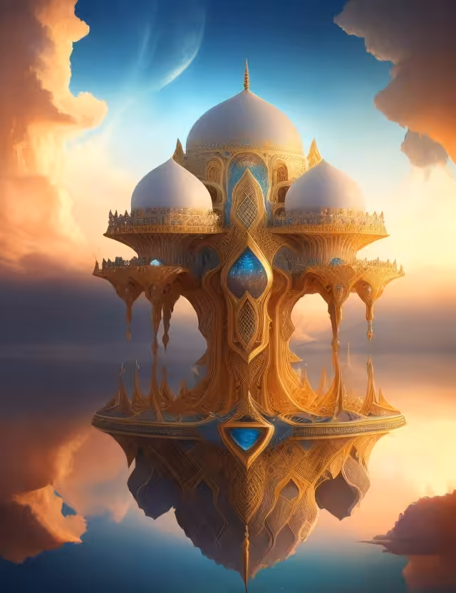 Iranian and modern palace in the sky 3