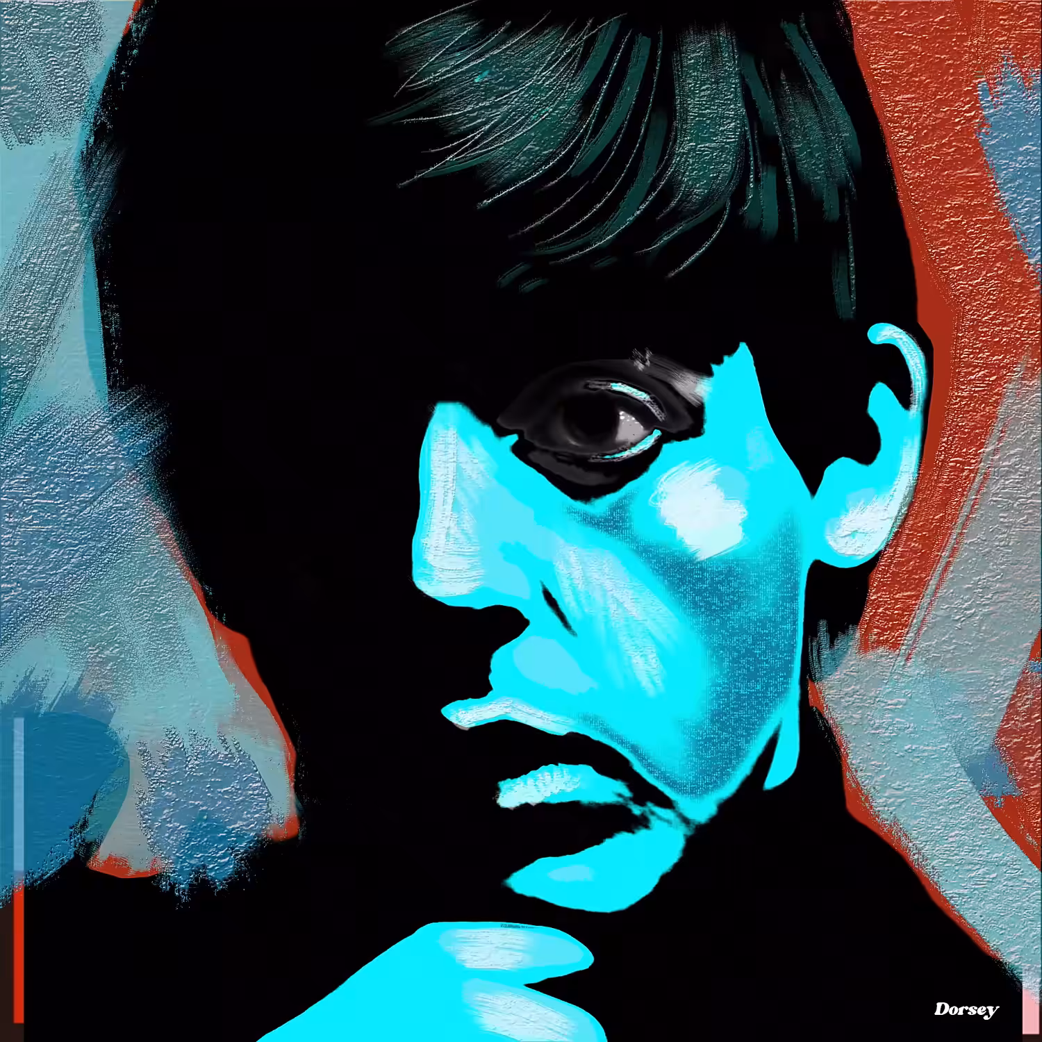 Paul: Glitch Portrait
