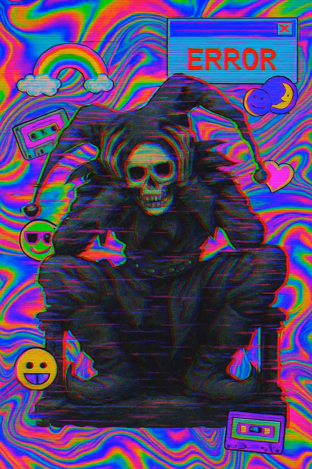 Neon Pulse: The Digital Vibe: Digital Horror