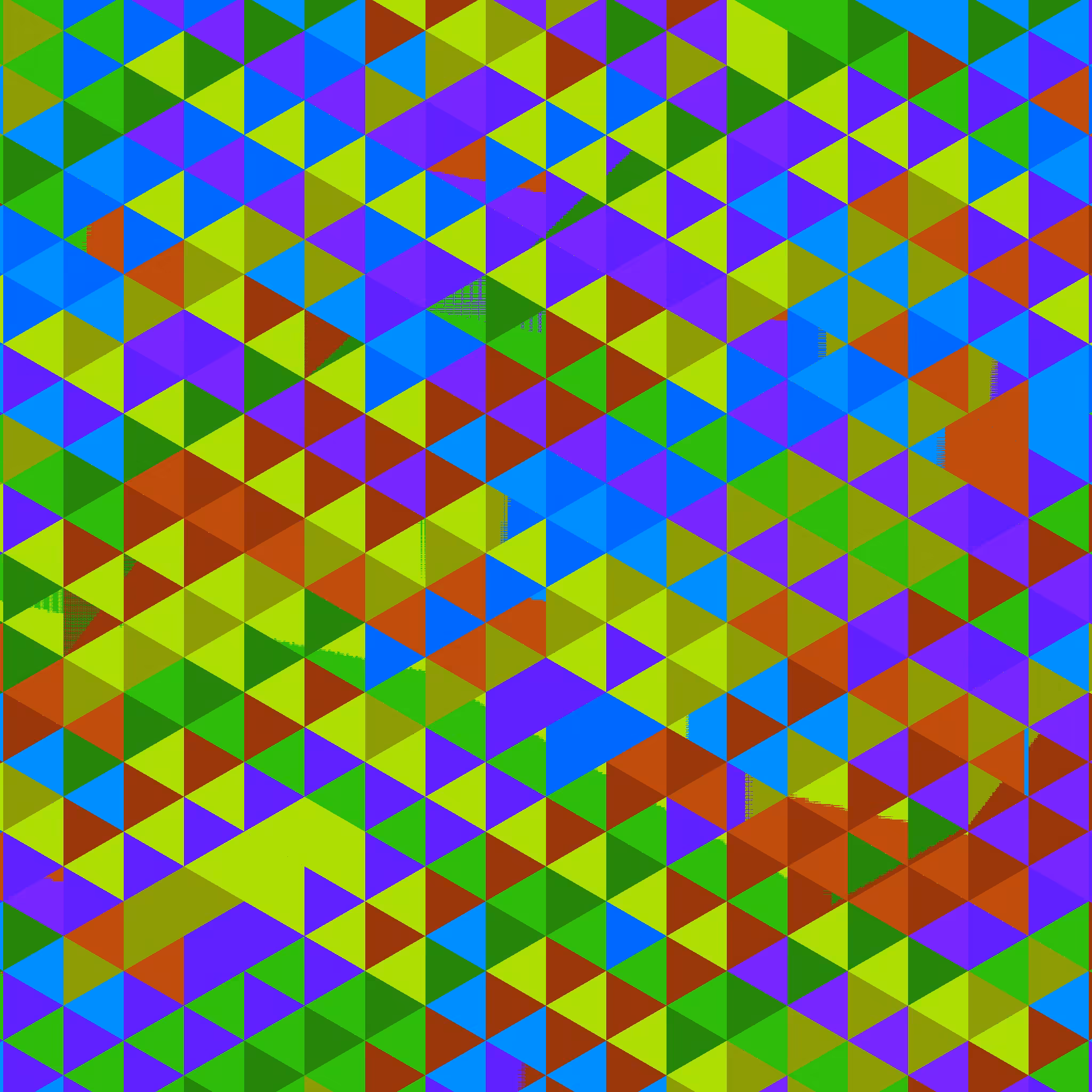 Yeah! Crush those triangles! #1