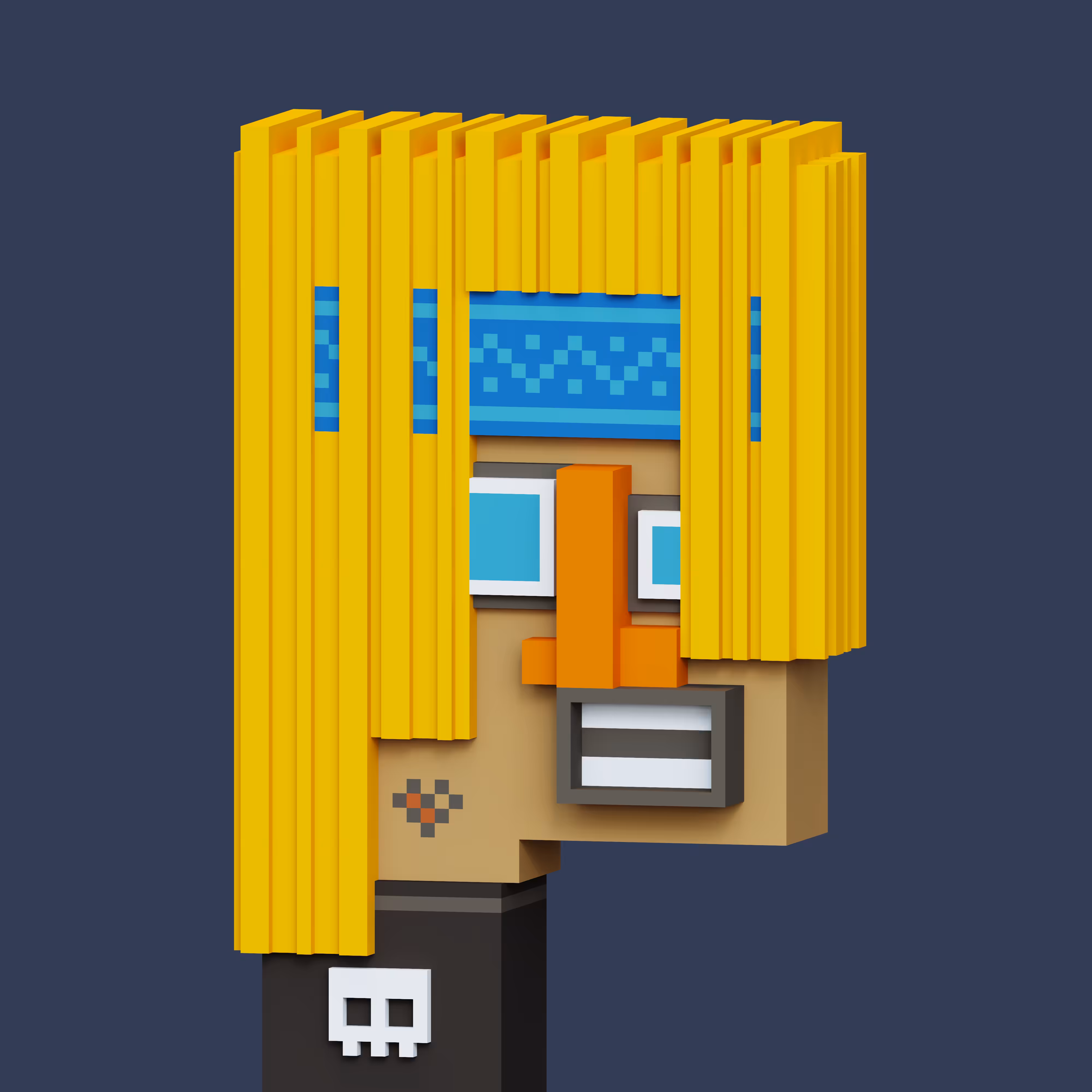 Pop Cubism Voxel 40