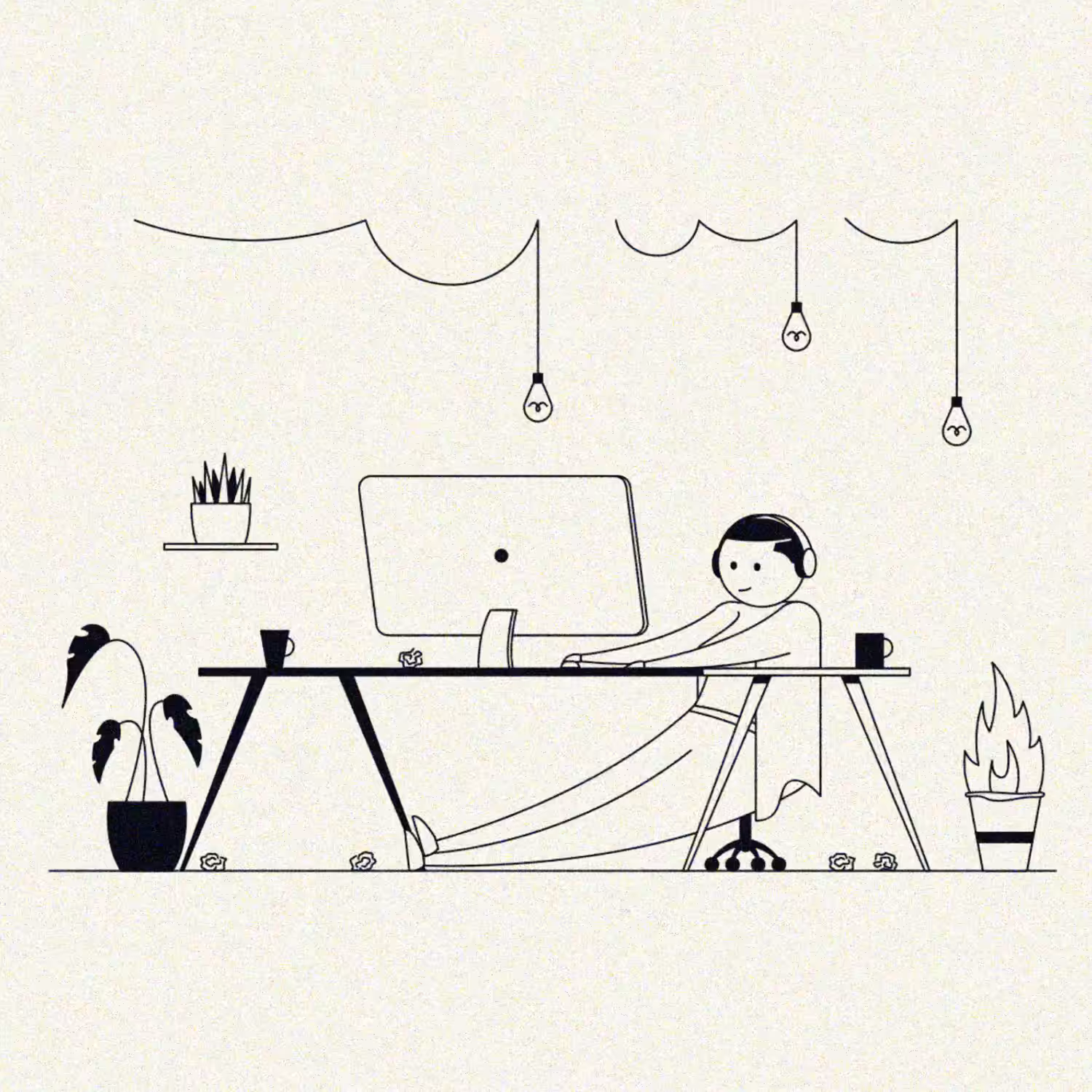 Office Guy #1 — Work playlist