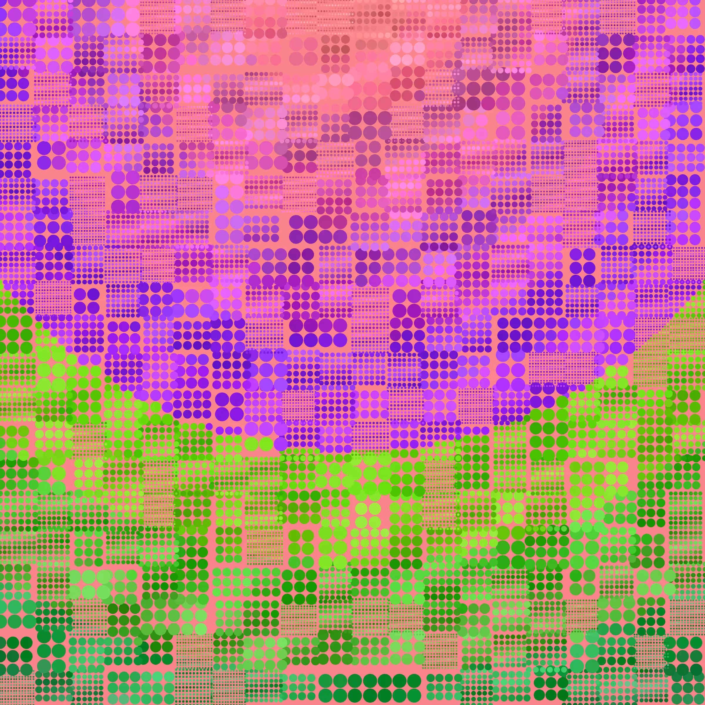 Dot Matrix Gradient Study #175