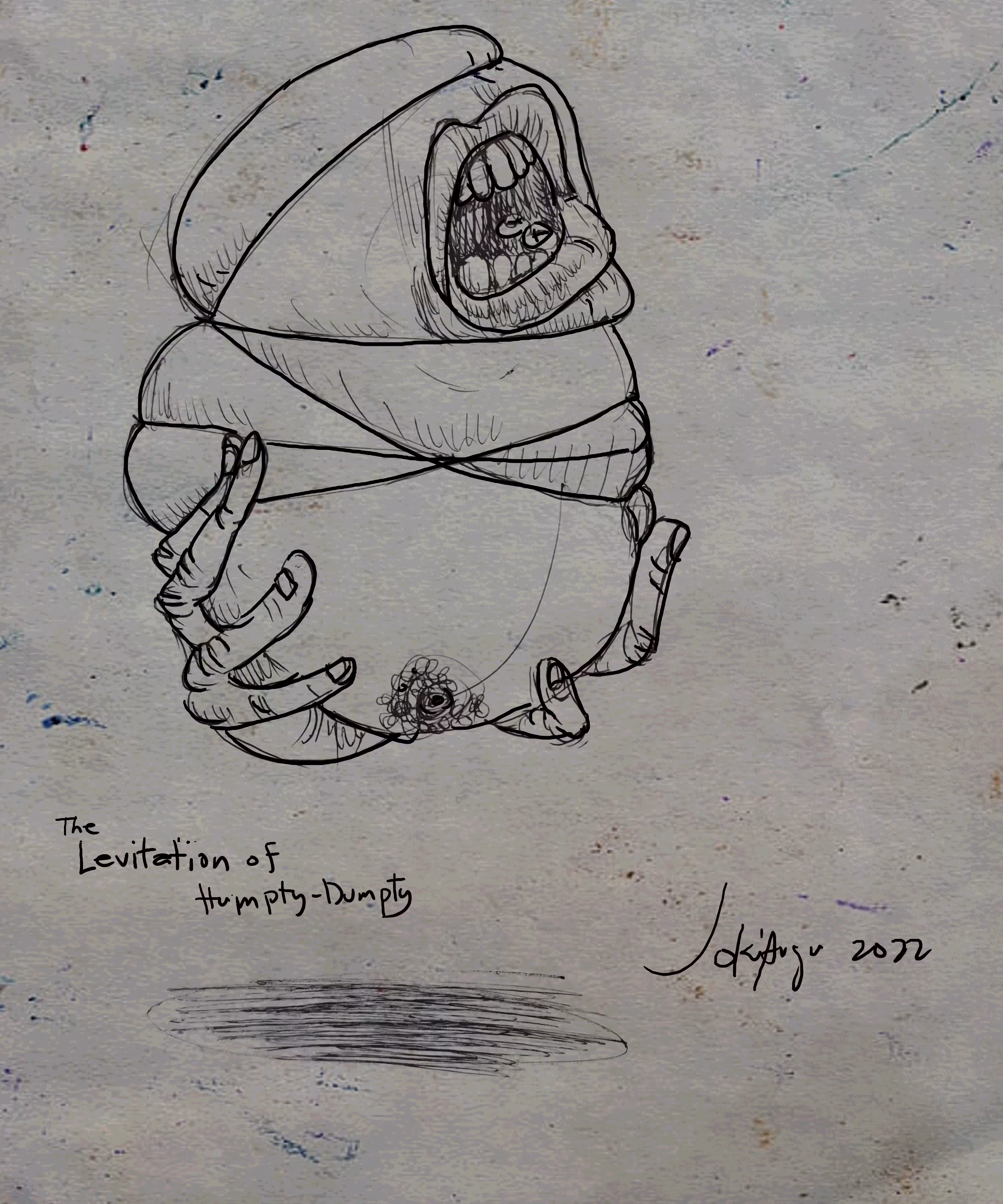 the levitation of humpty dumpty