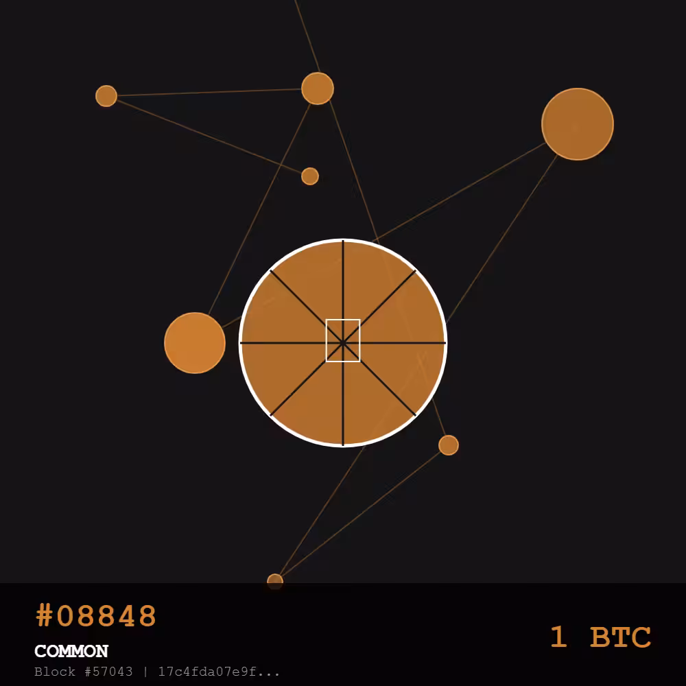 Bitcoin Pizza Genesis: 10K — COMMON Edition | May 22, 2010 - The Day Everything Changed