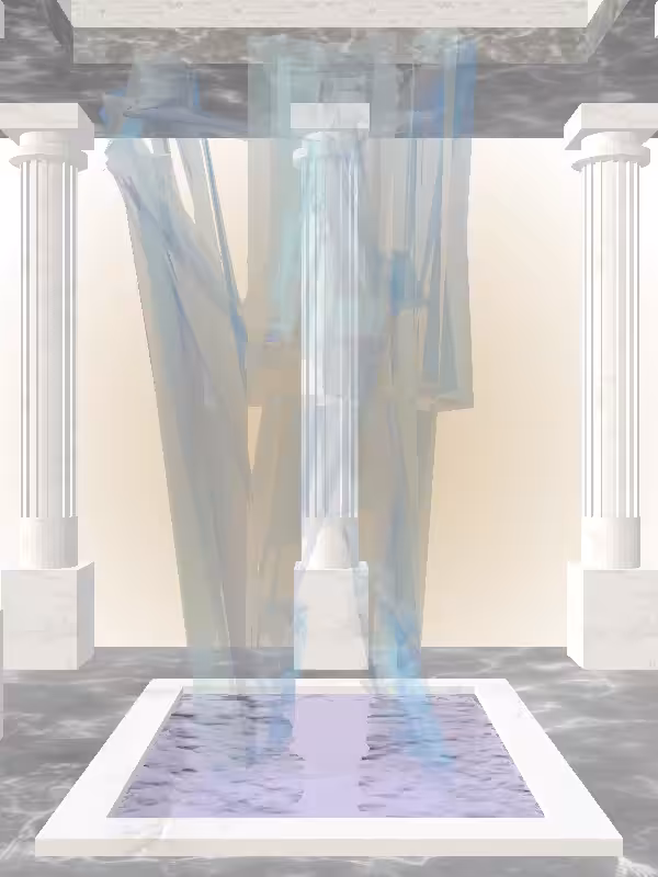 HeavenComputer: The Fading Indifferent Radioactive Aqua Woman #6284
