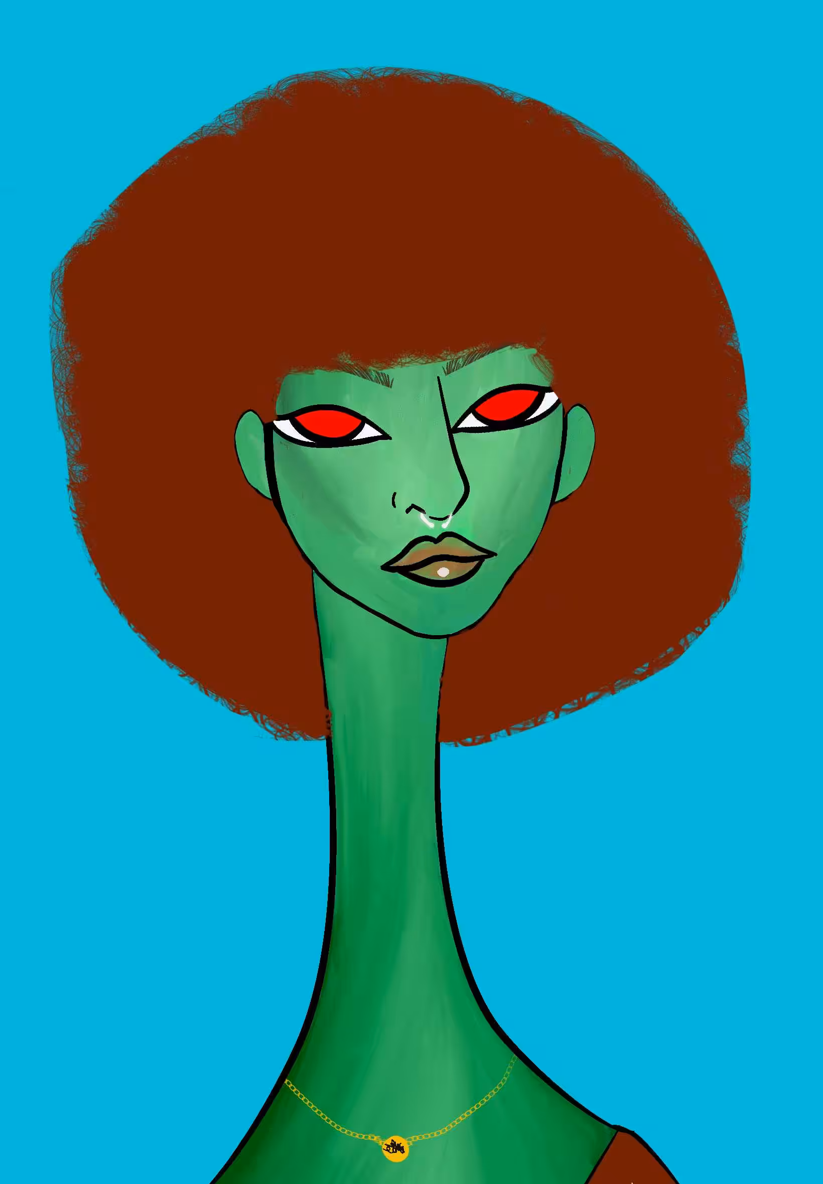 Long Neckie Ladies: Long Neckie Lady #1780