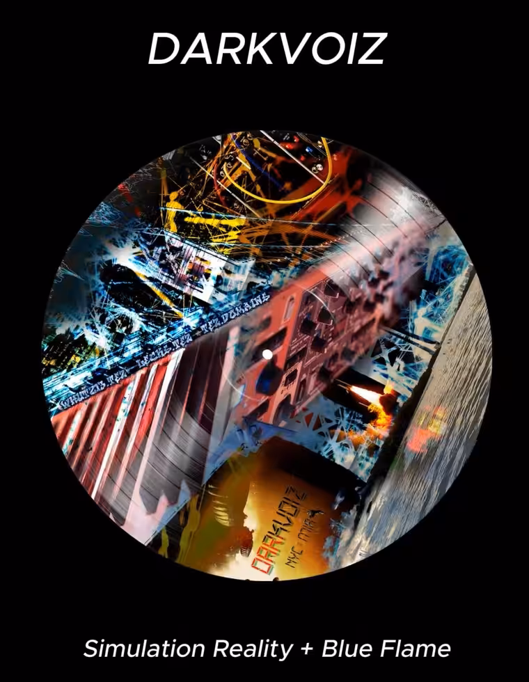 DarkVoiz : Simulation Reality + Blue Flame / 45s