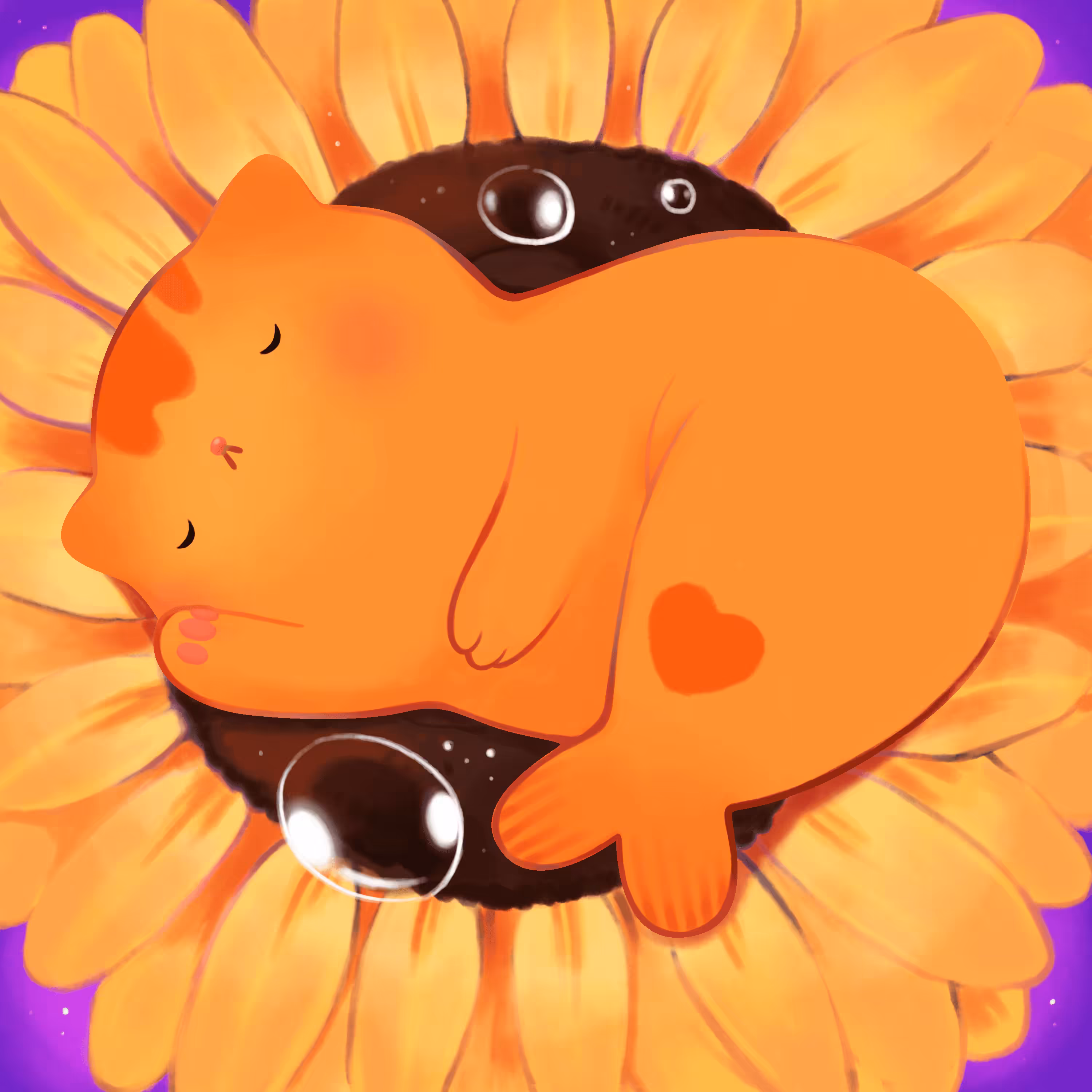 Mermeow no.23 - Orange
