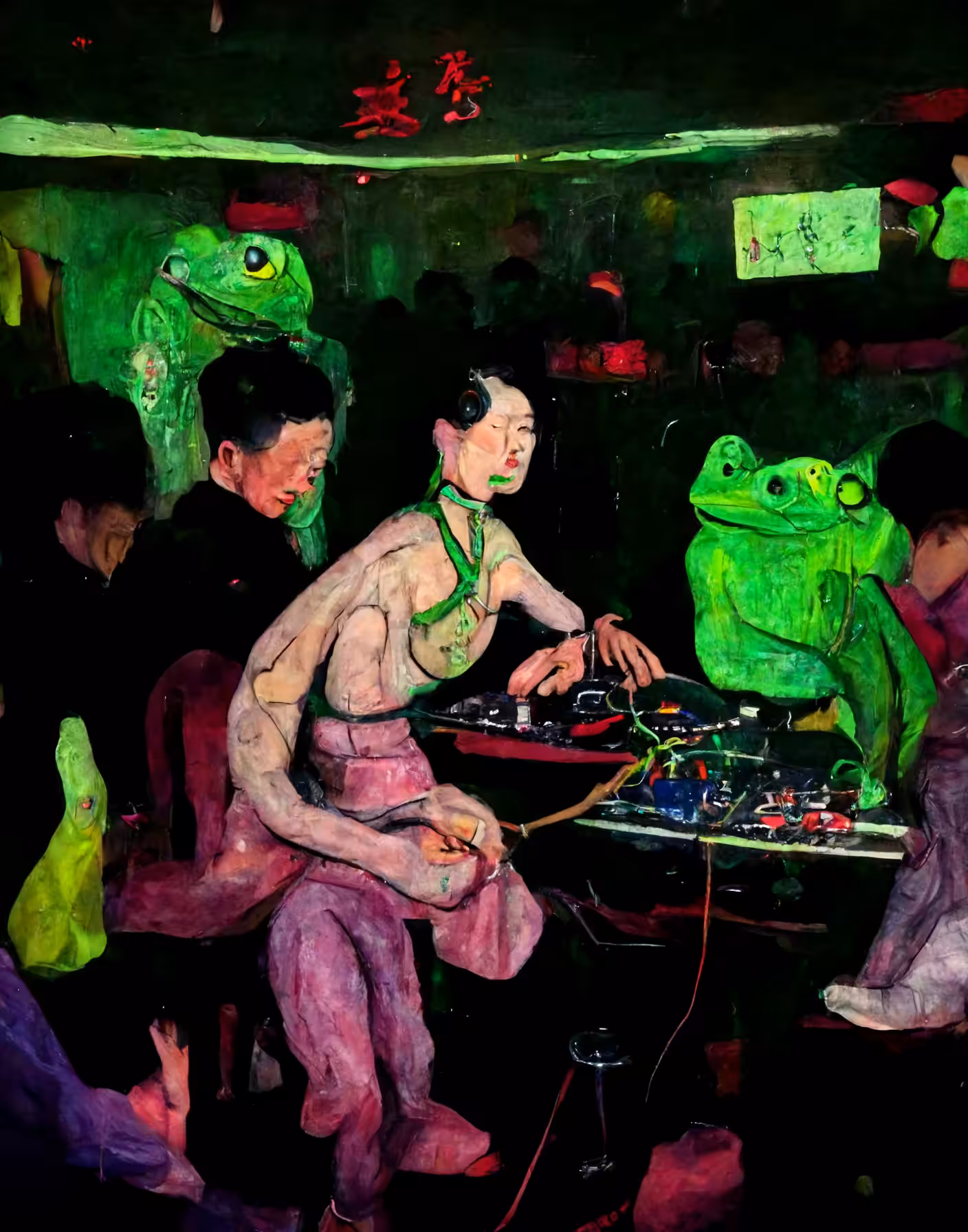 A Night at the Chinese Restaurant Rave Dungeon