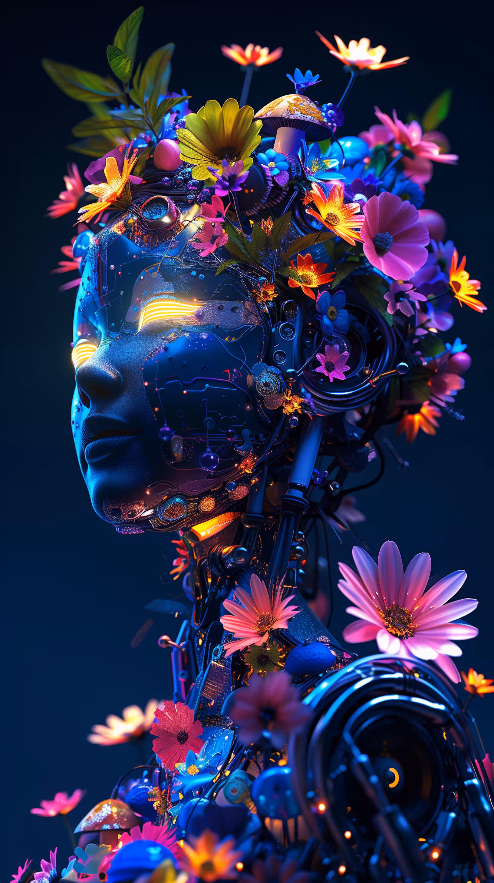 Floral Cyborg Symphony