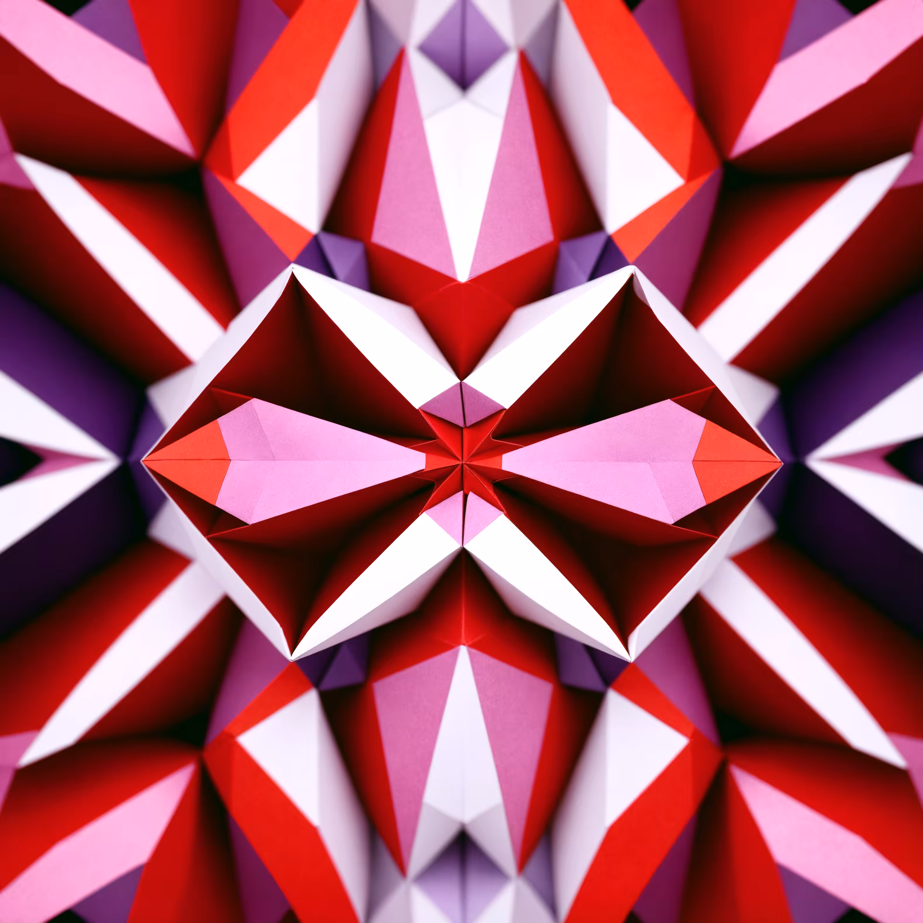 Origami Kaleidoscope 8K
