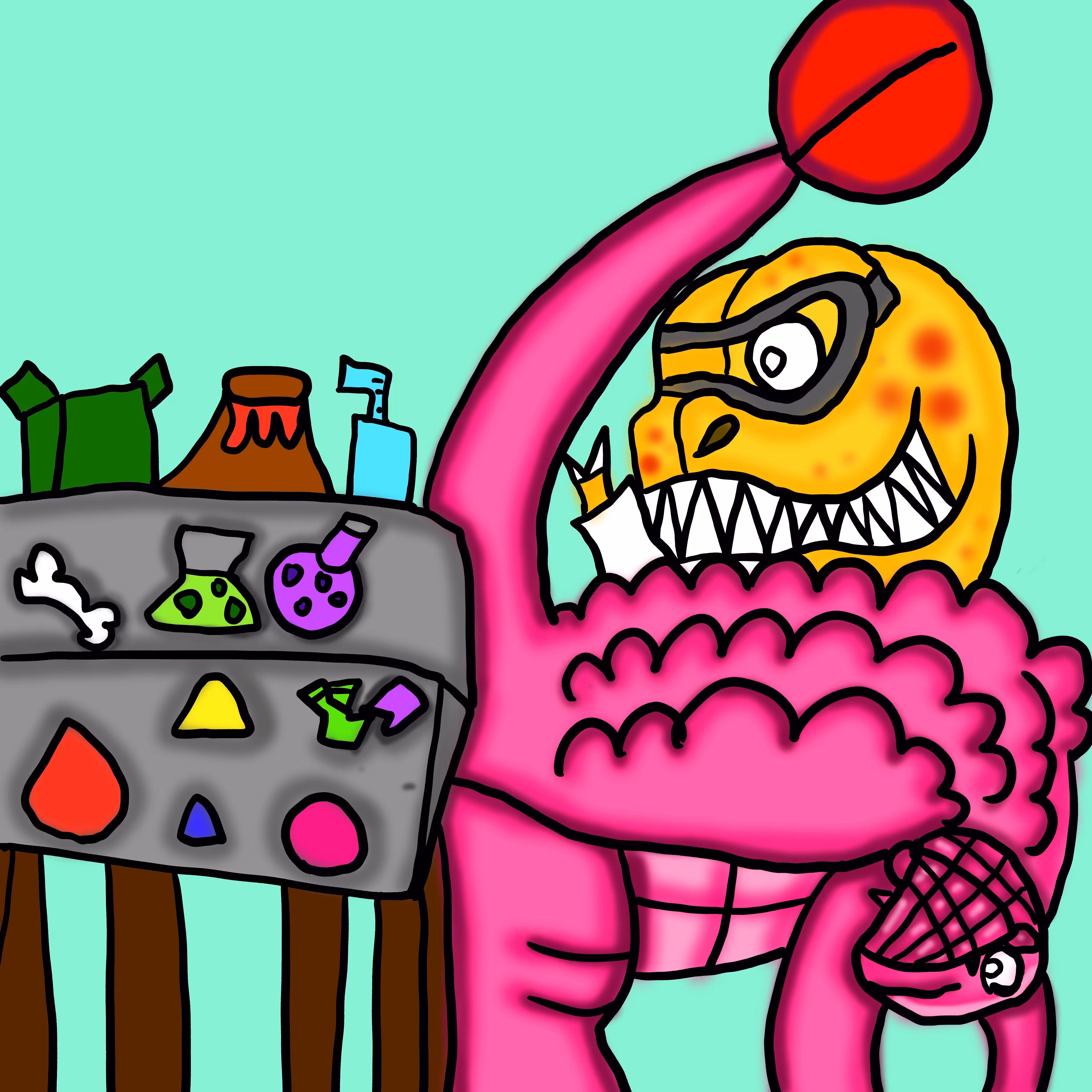 Silly Trex & friends47